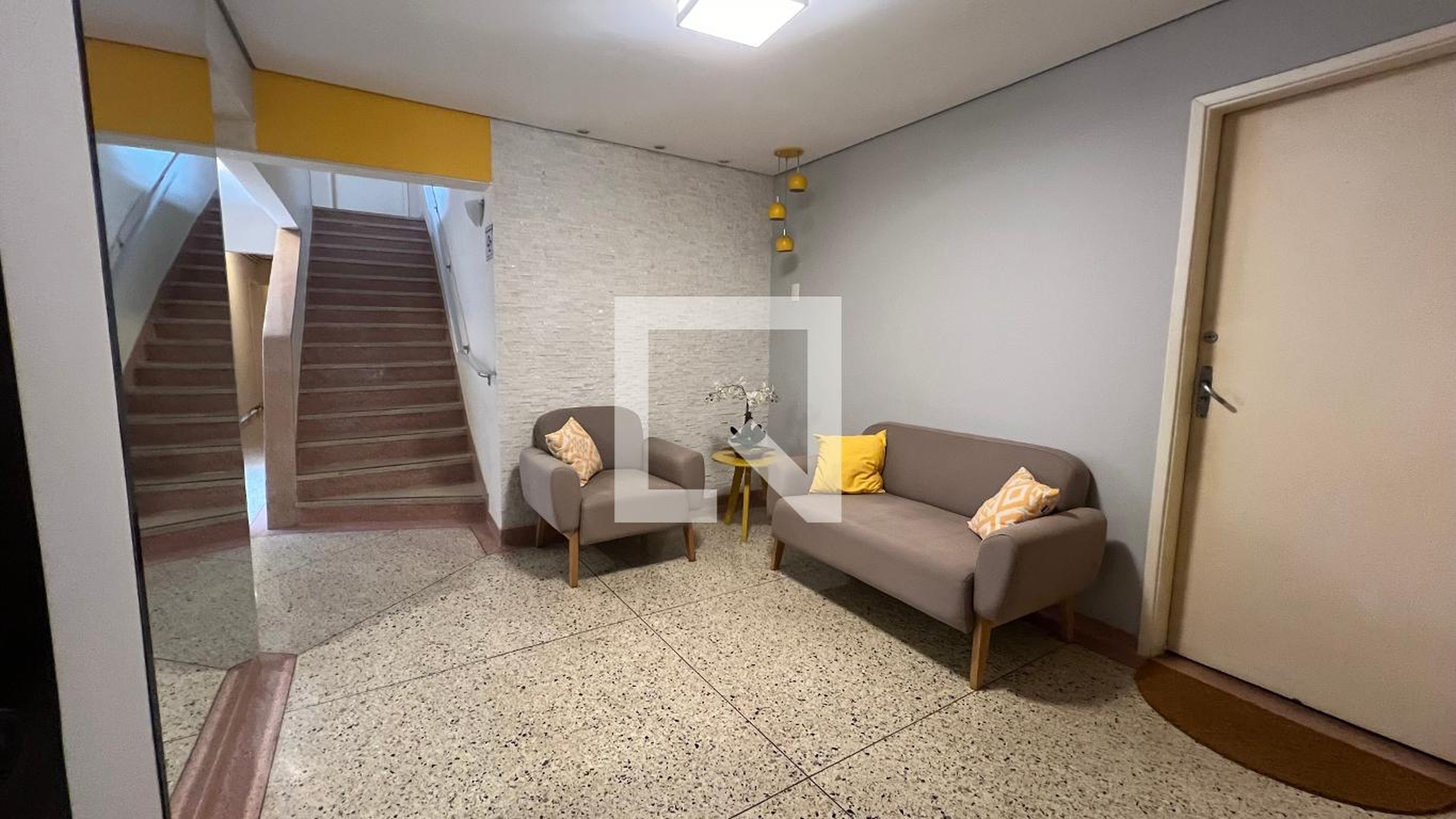 Hall de entrada - Edifício Aimberê