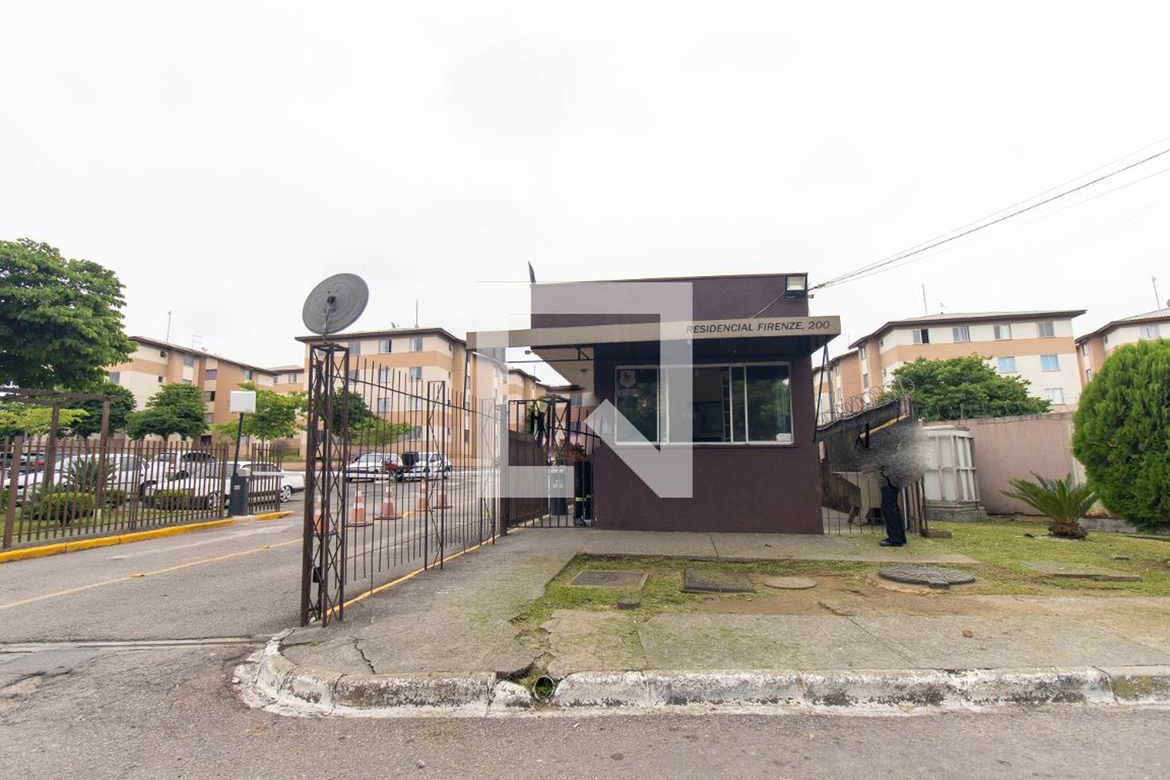 Fachada do Condomínio Residencial Firenze