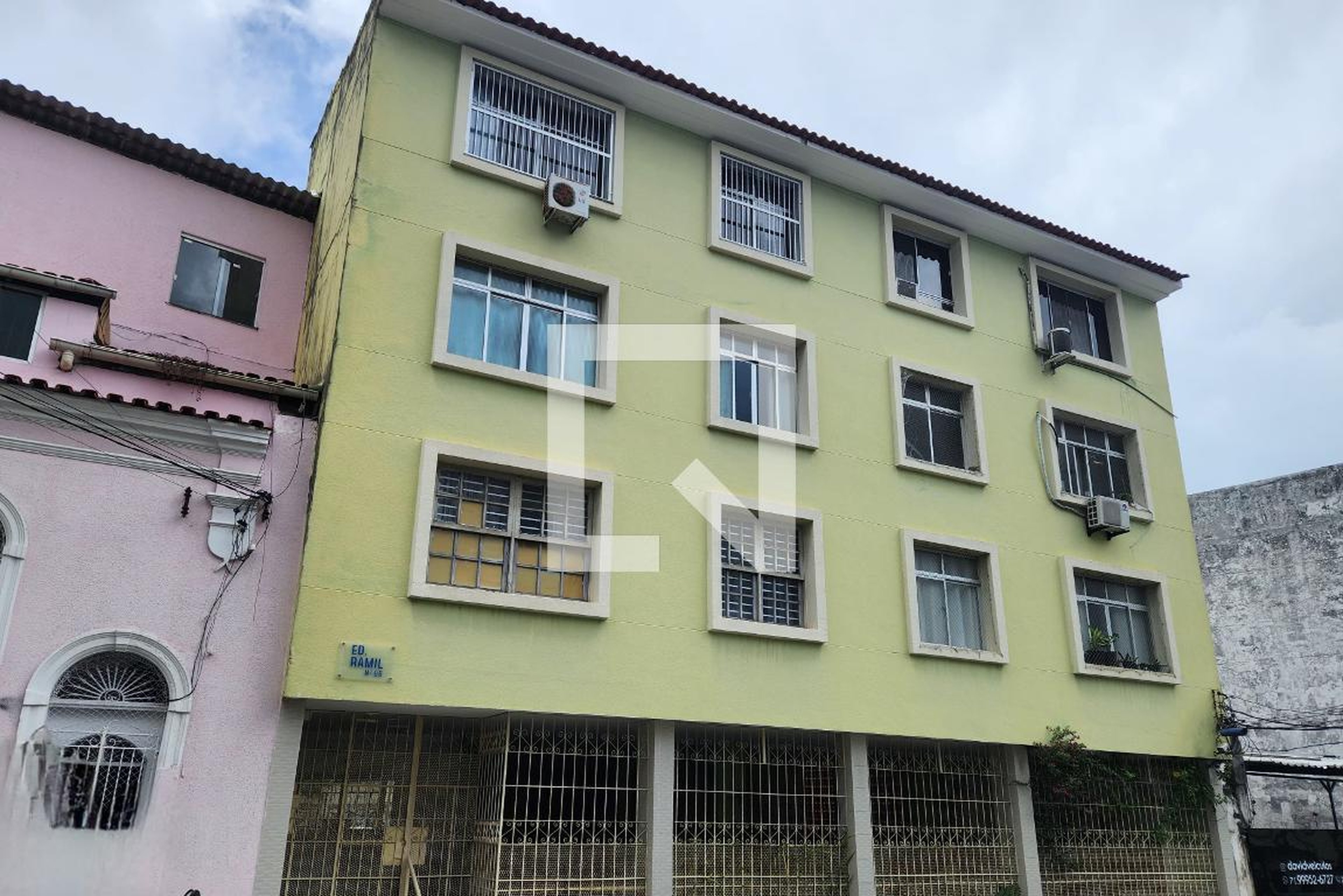 Fachada Condomínio em Travessa Professor Antônio Borja, 6