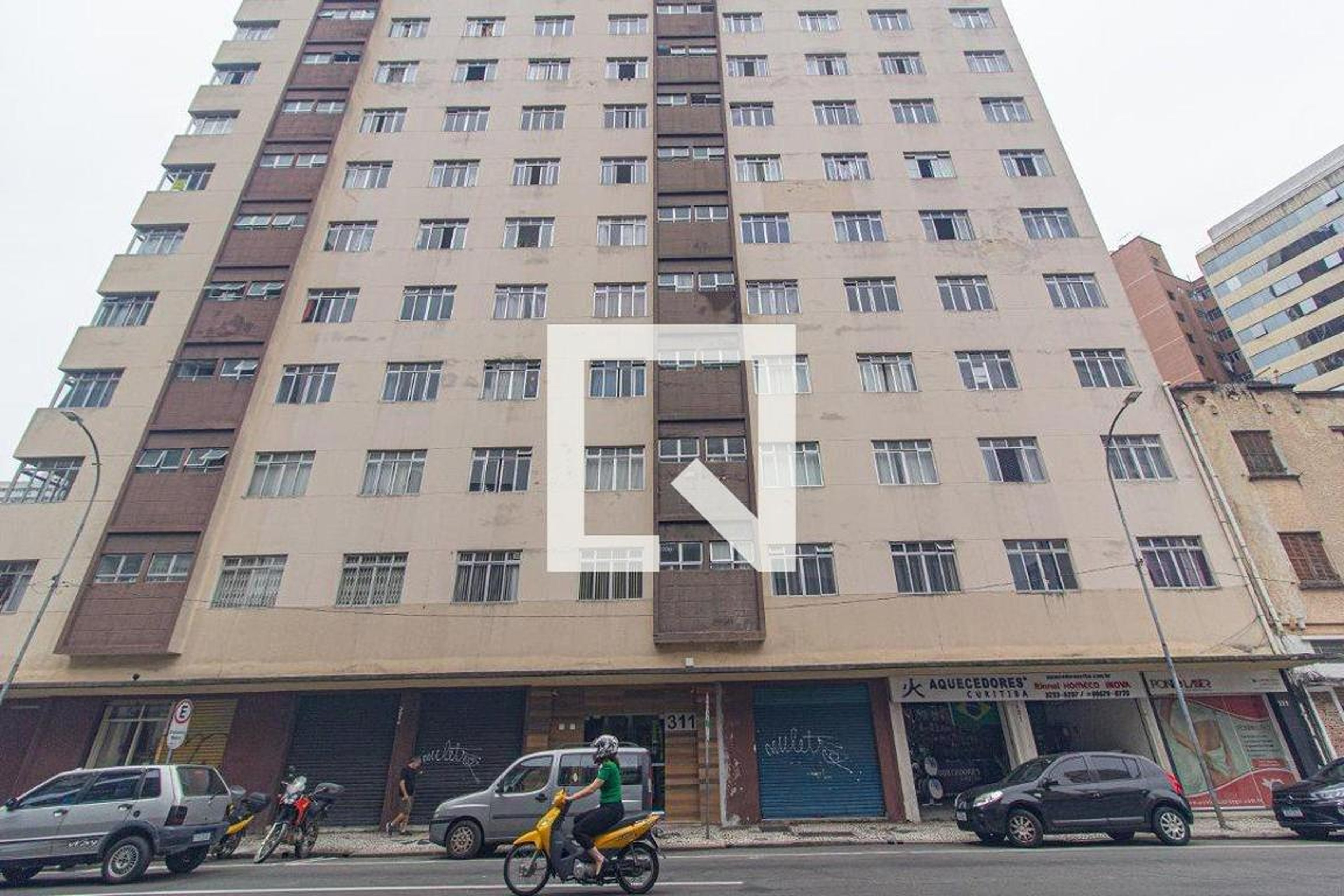 Fachada do Condomínio Edifício São Paulo