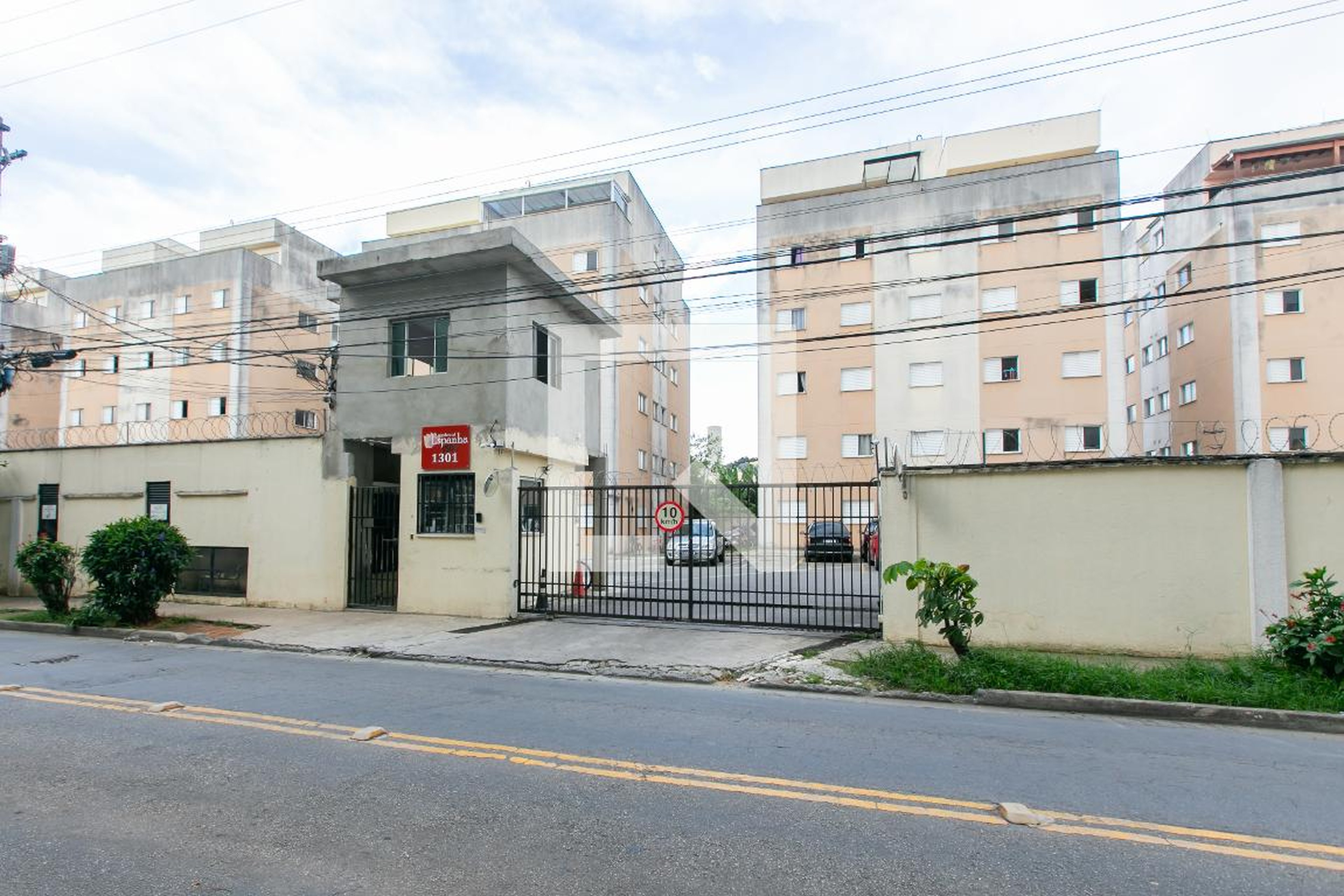 Fachada do Condomínio Residencial Espanha