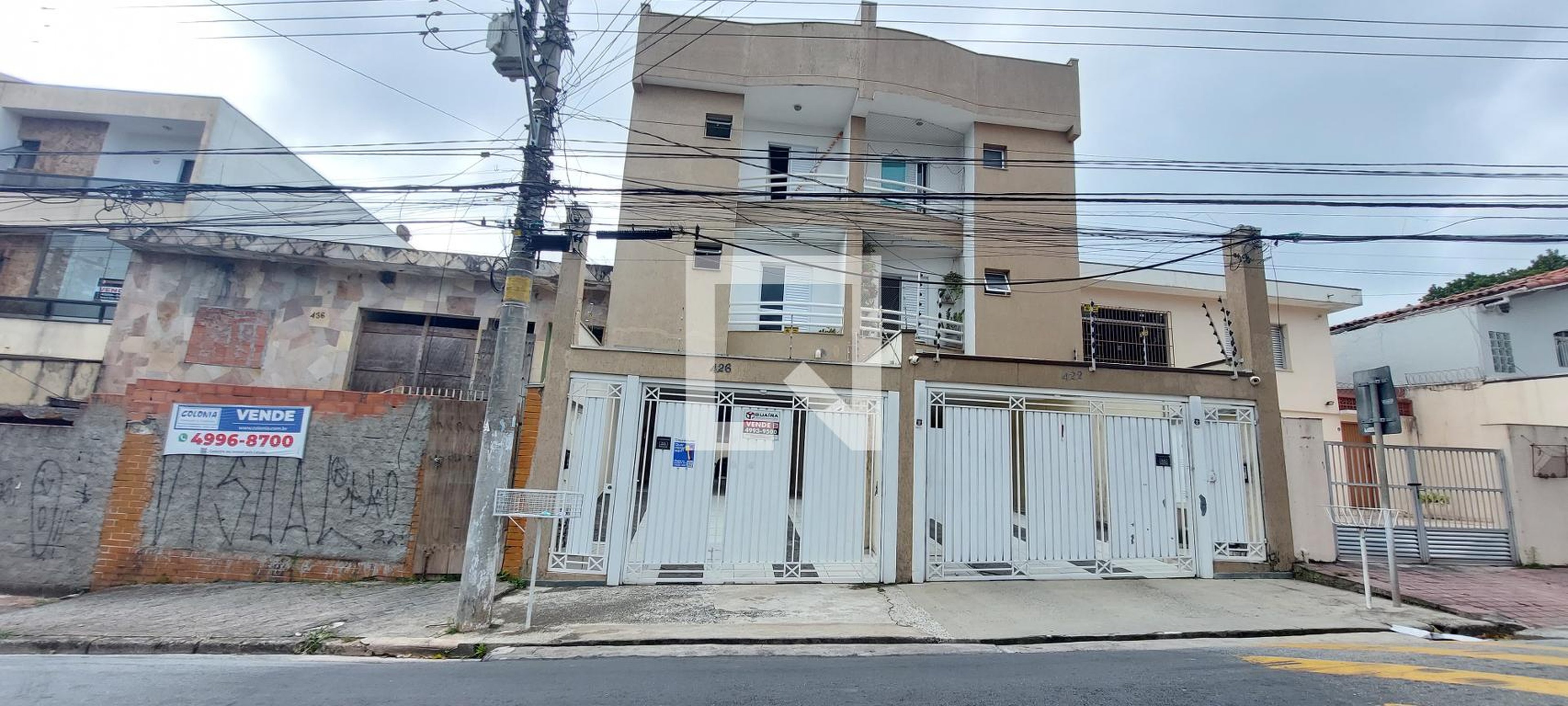 Fachada Condomínio em Rua Andradina, 426