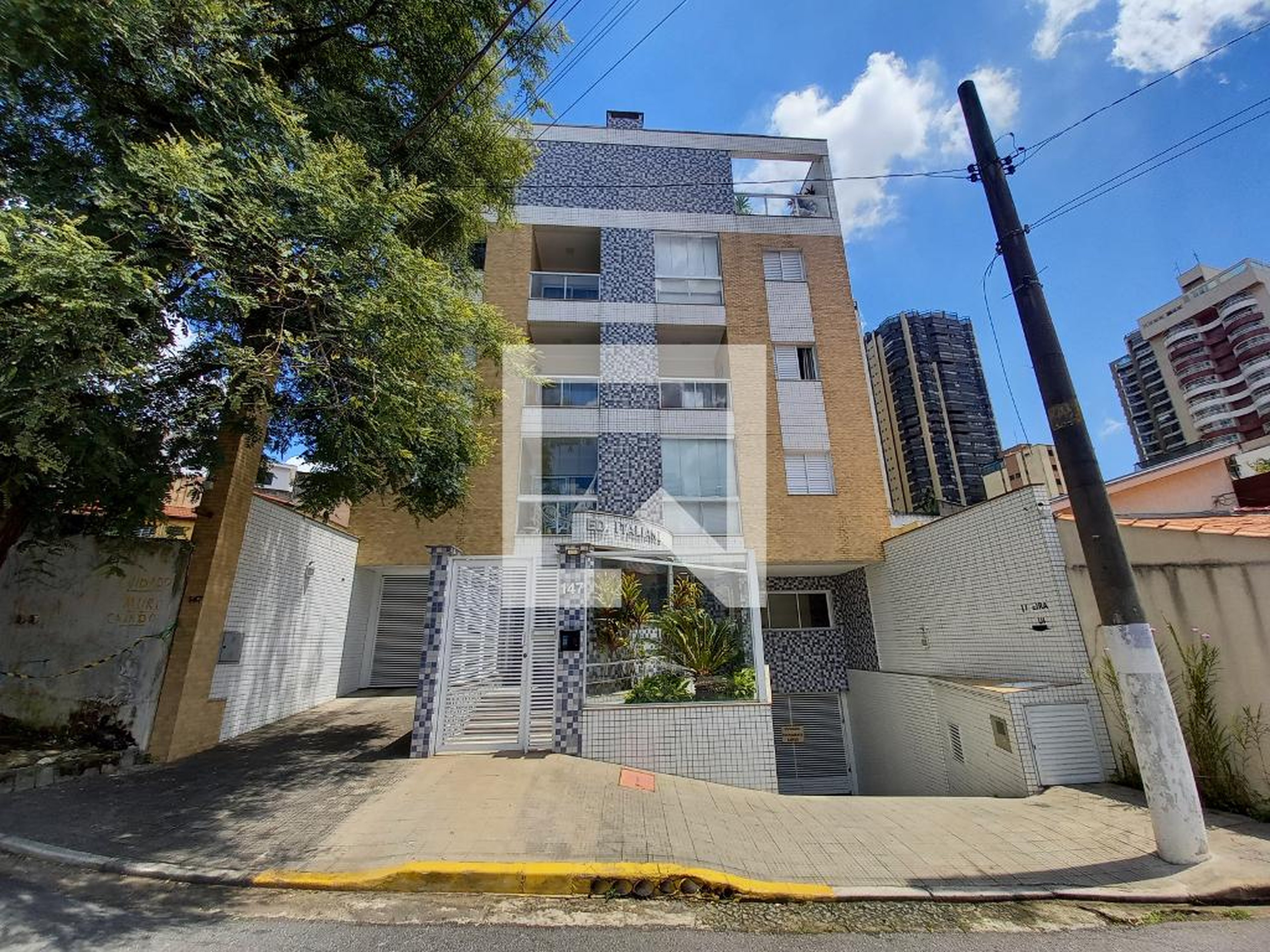 Fachada do Prédio Condomínio italiani