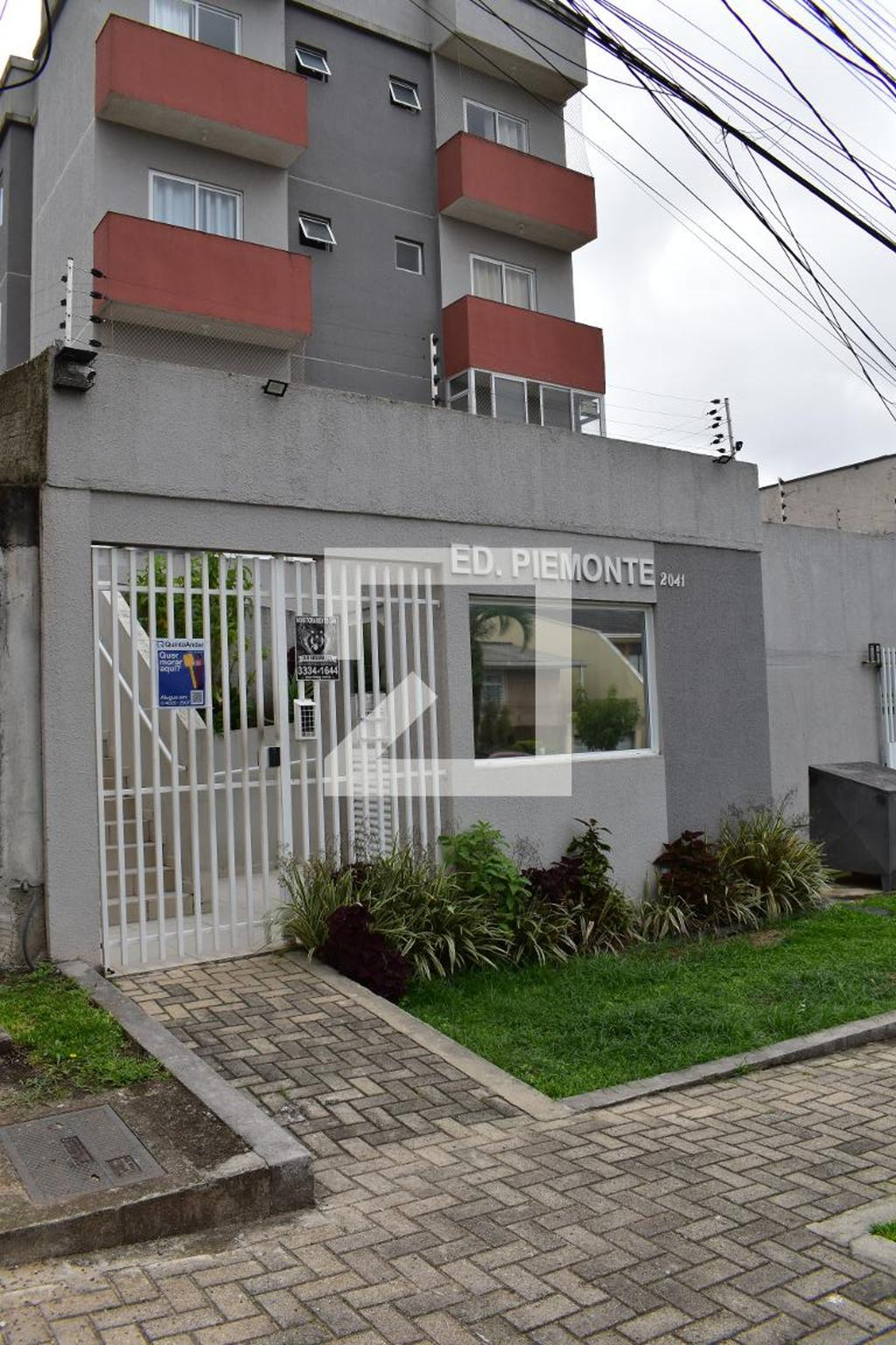 Fachada do condomínio Edifício Piemonte