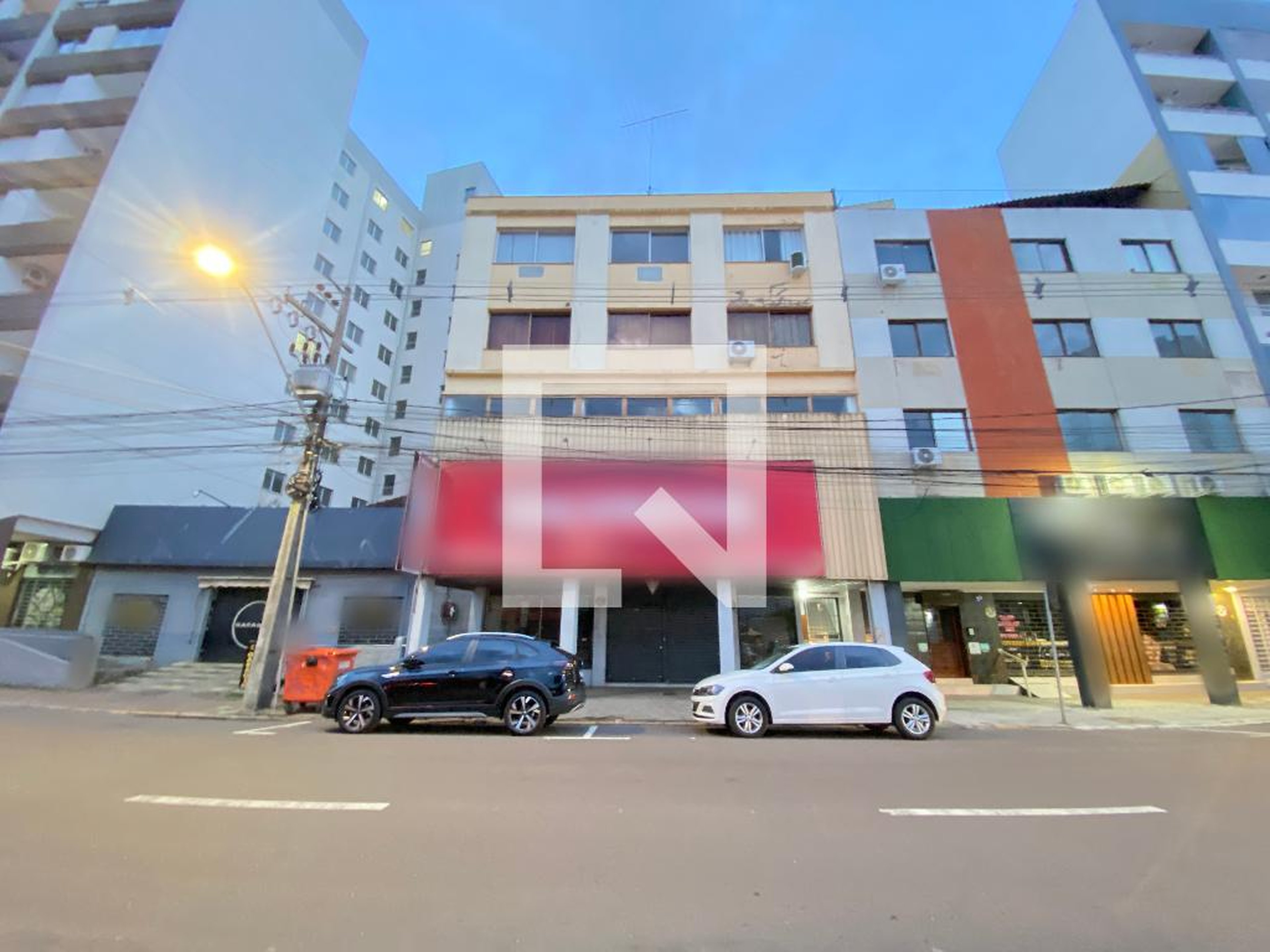 Fachada Condomínio em Avenida Pedro Adams Filho, 4863