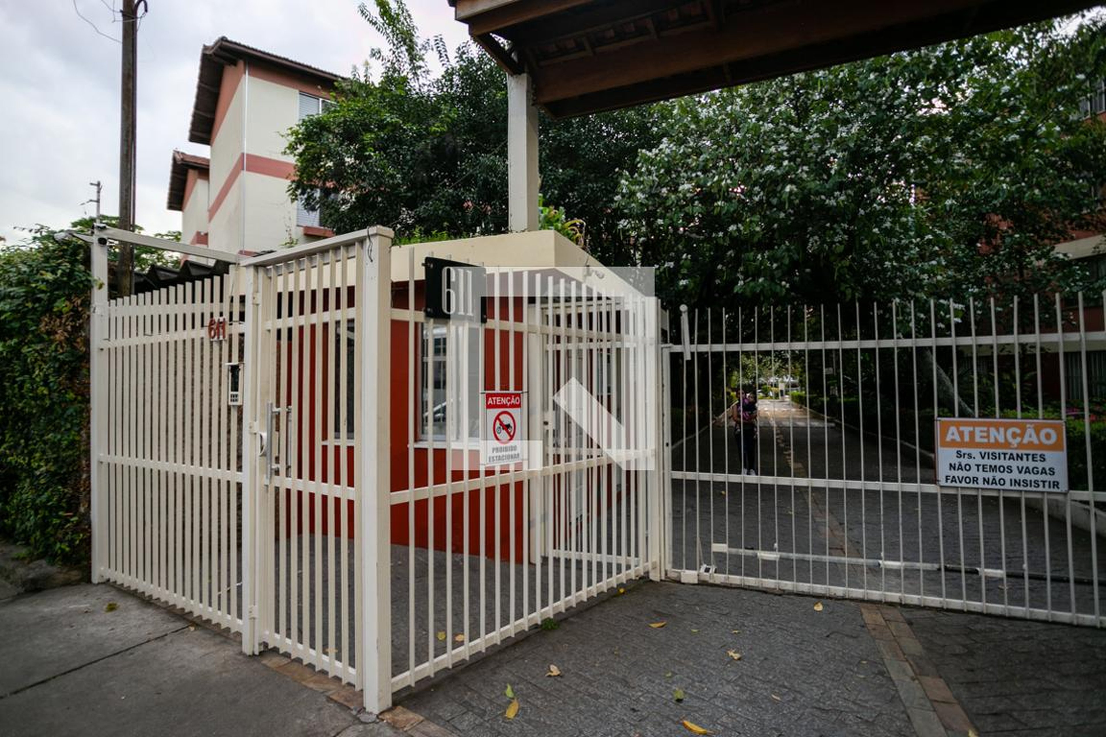 Fachada do condomínio Residencial Brasil