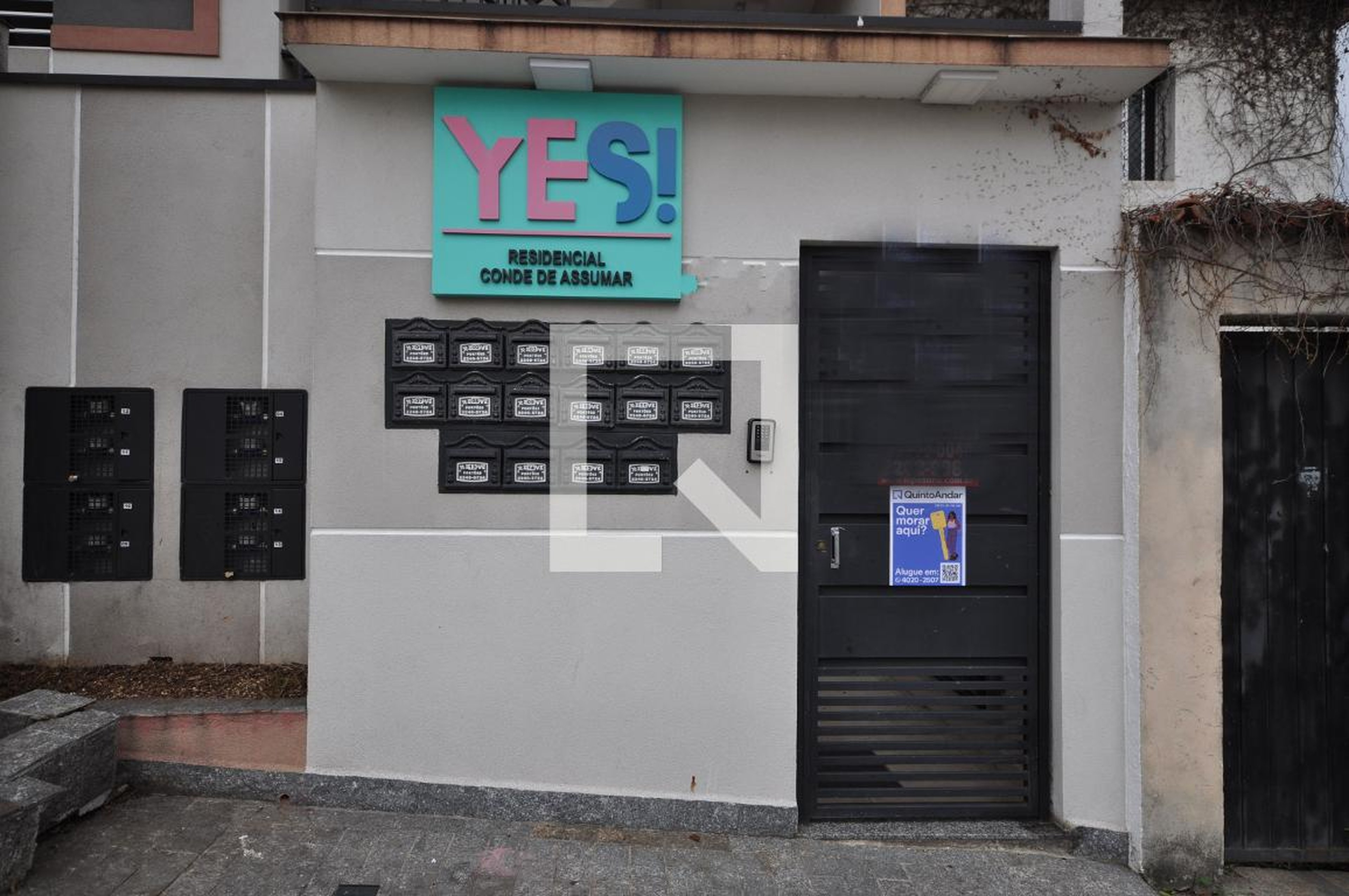 Fachada Condomínio Yes Residencial Conde de Assimar