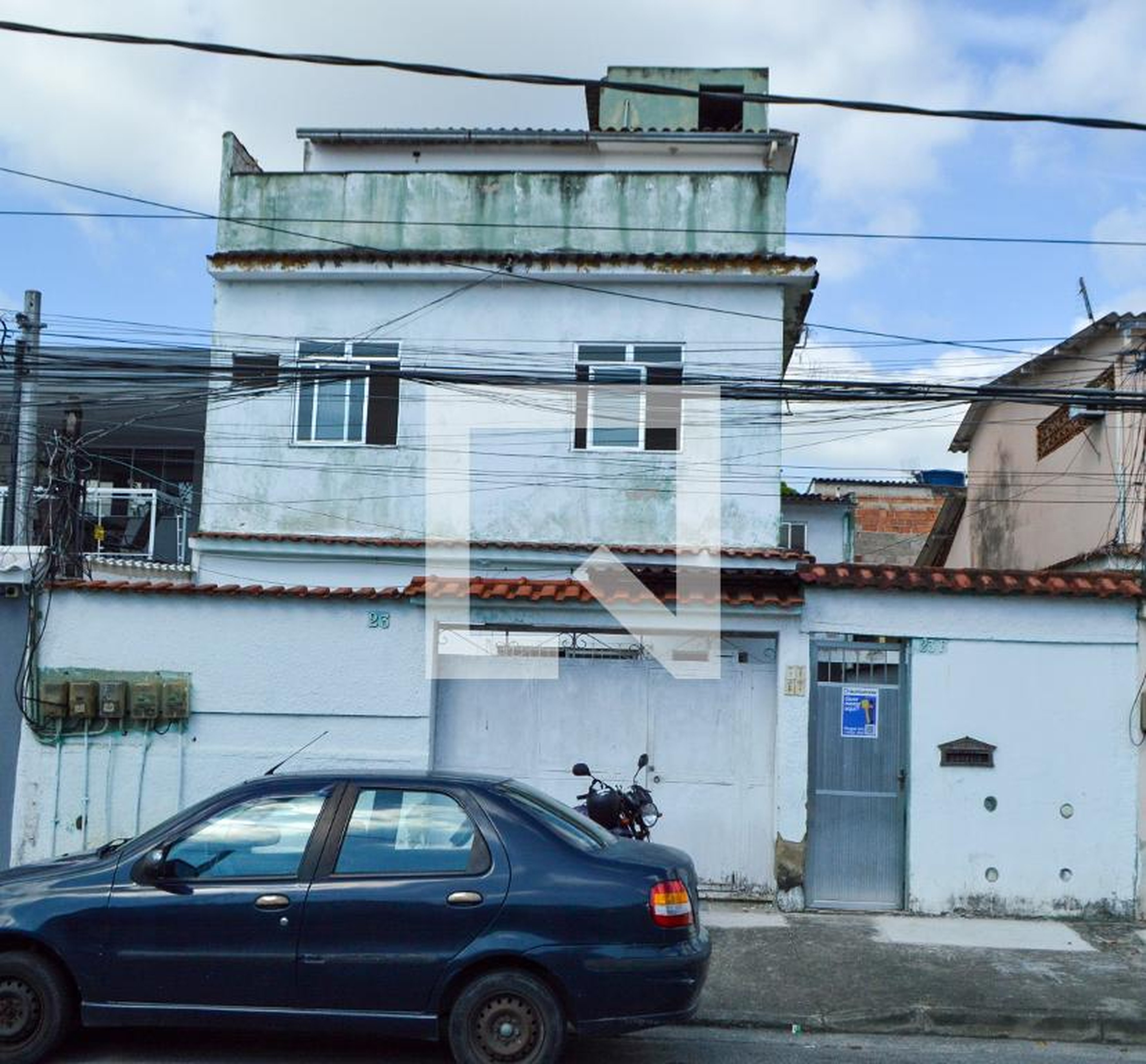 Fachada Condomínio em Rua Porto Vitória, 23