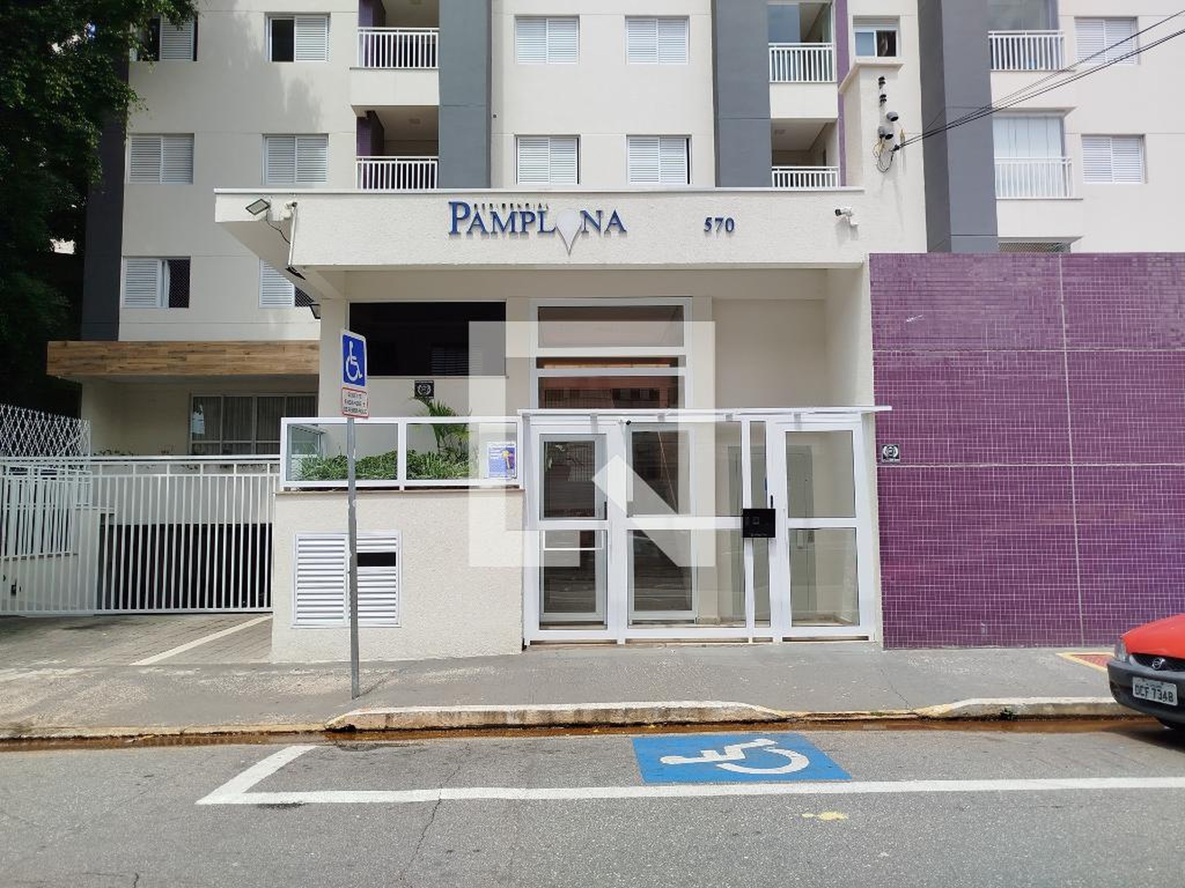 Fachada do Prédio Residencial Pamplona