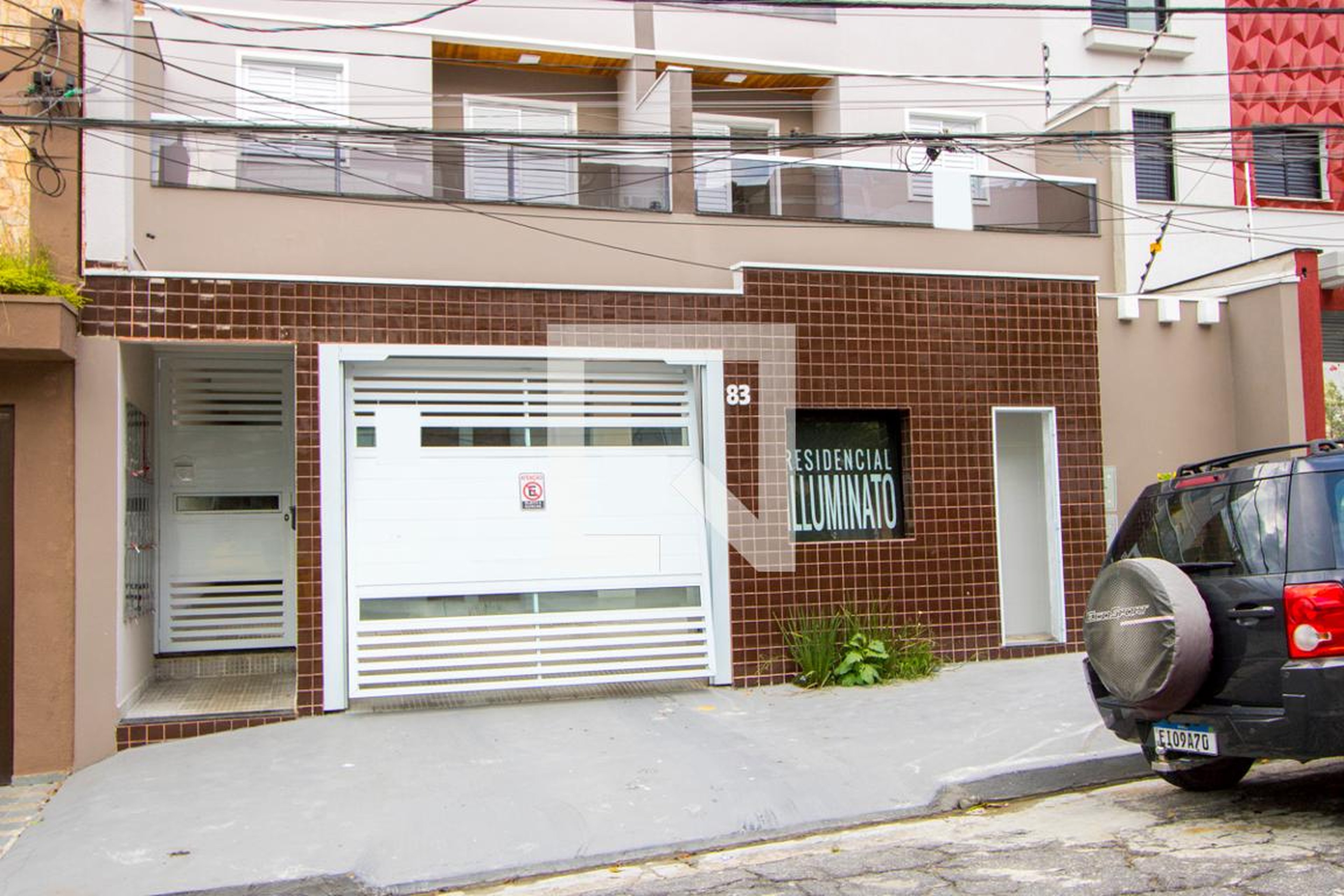 Fachada Condomínio em Rua Itororó, 83