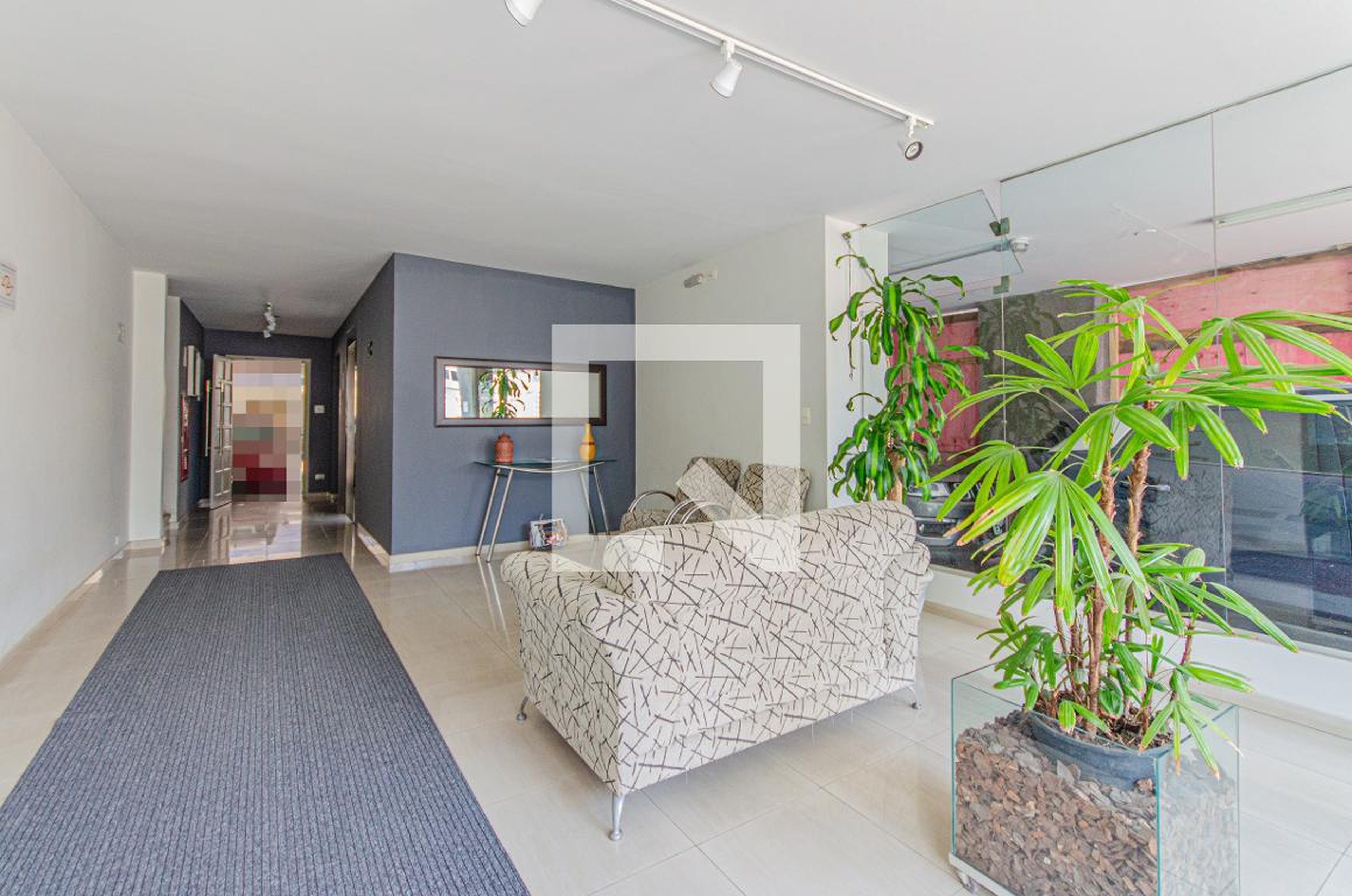 Hall social - Conjunto Residencial Parque Ibirapuera