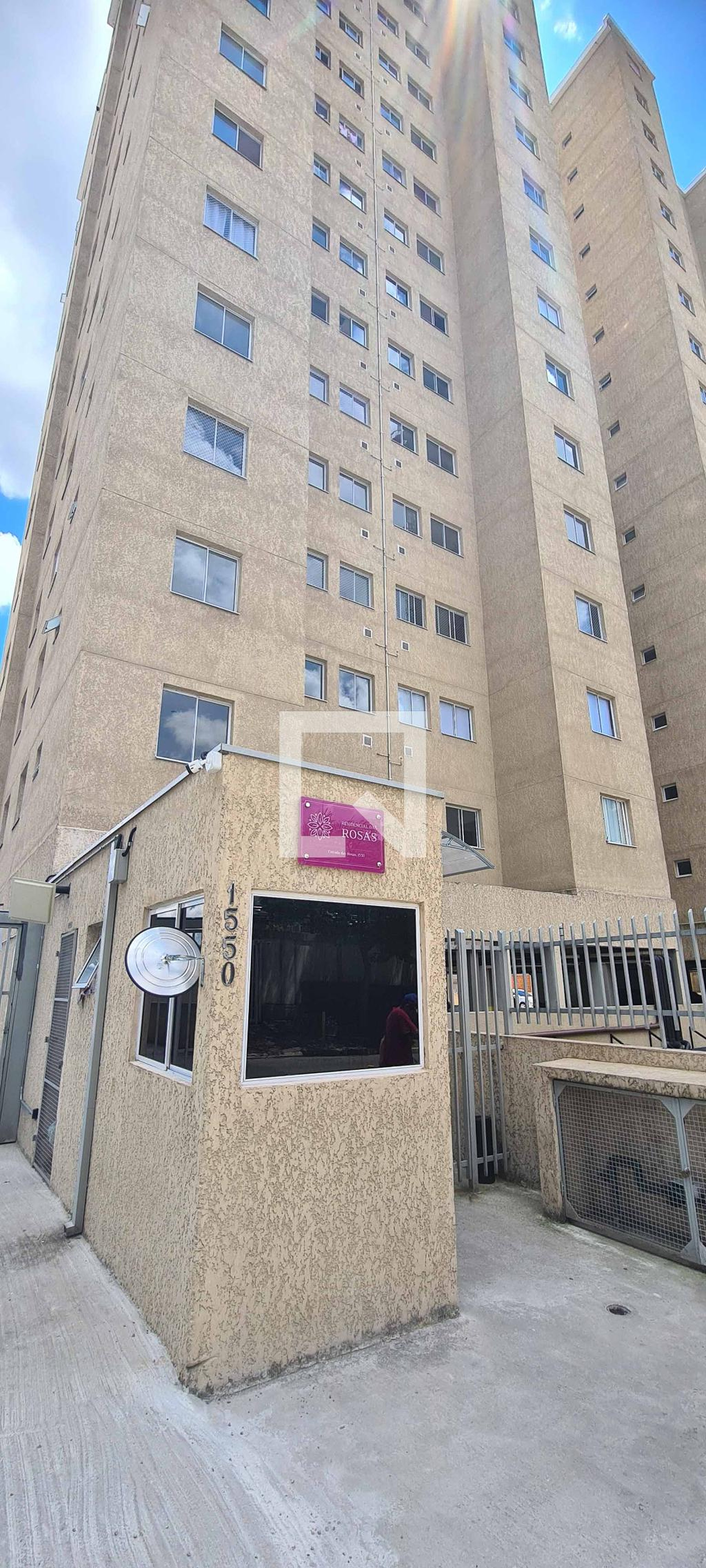 Fachada do Prédio Residencial das Rosas