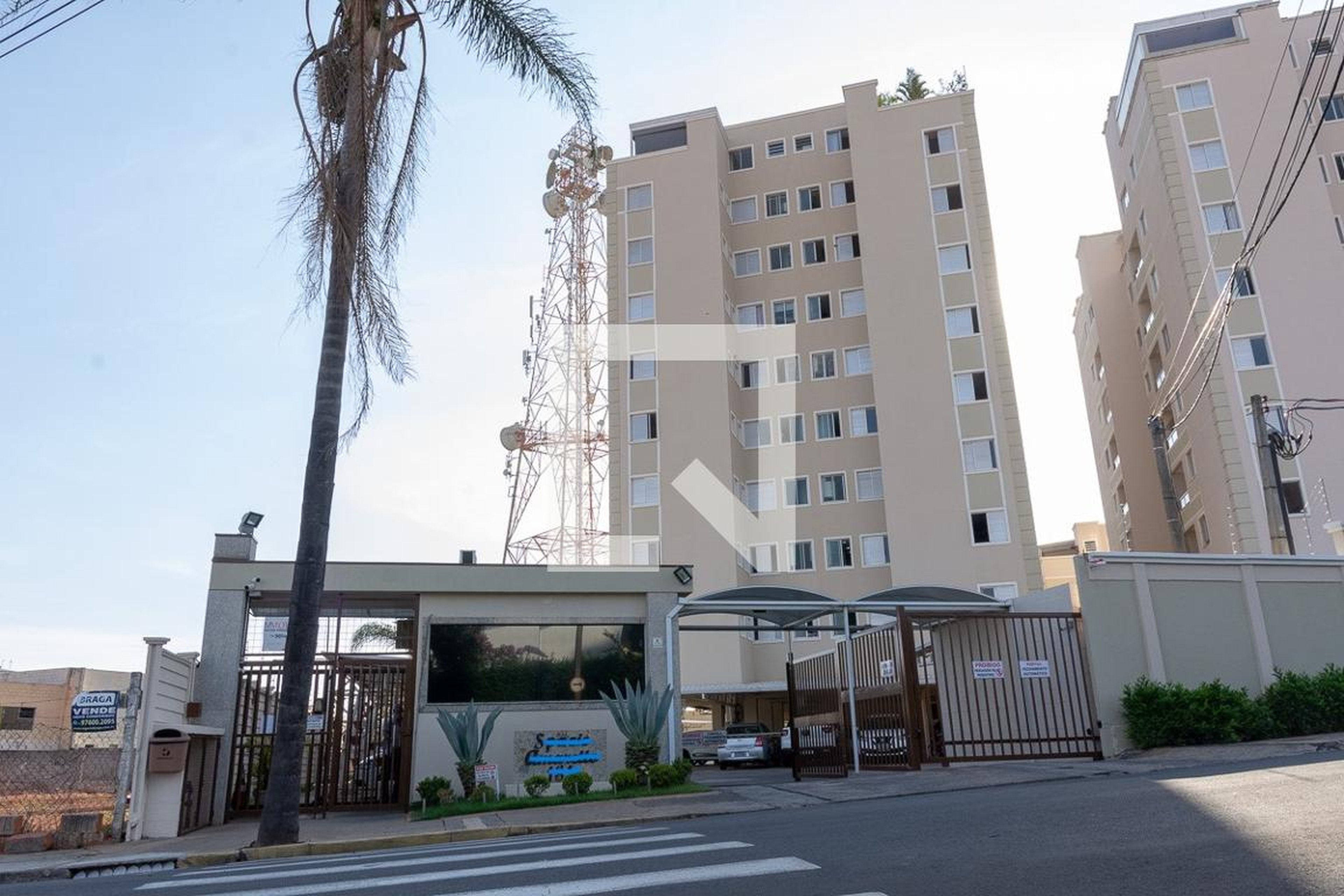 Fachada do Condomínio Condomínio Spazio Amaretto