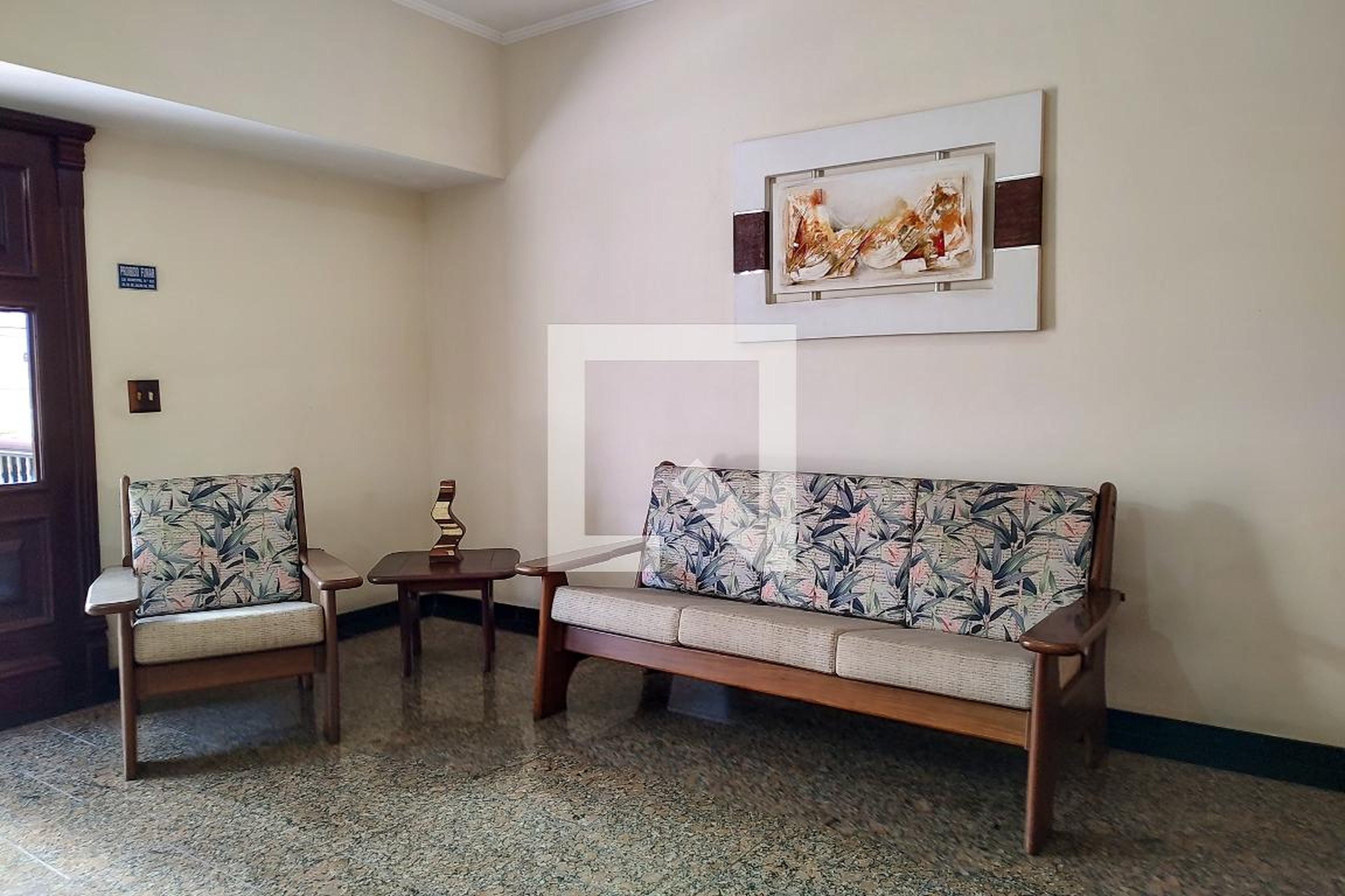 Hall de entrada - Residencial Califórnia