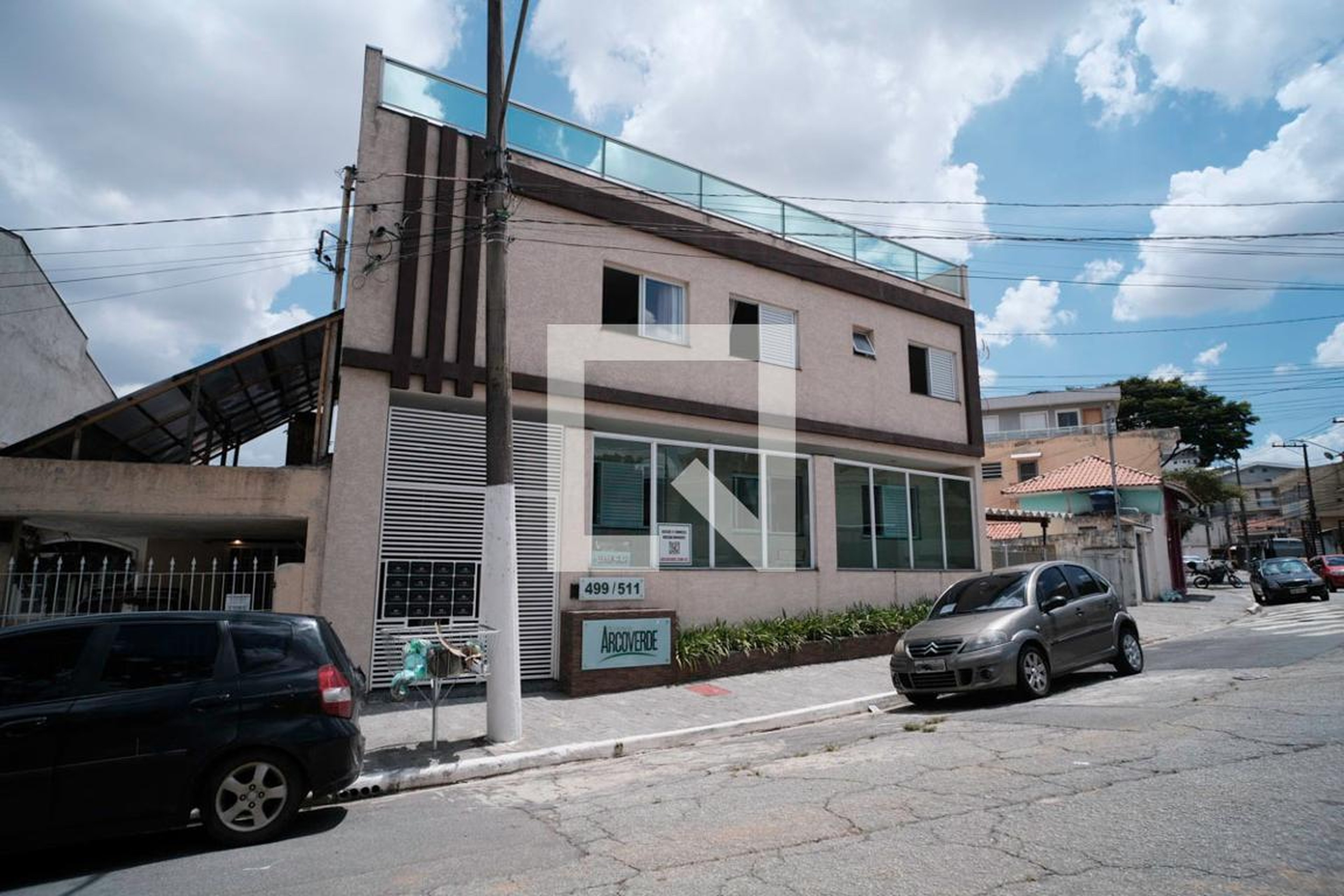 Fachada Residencial Arco Verde