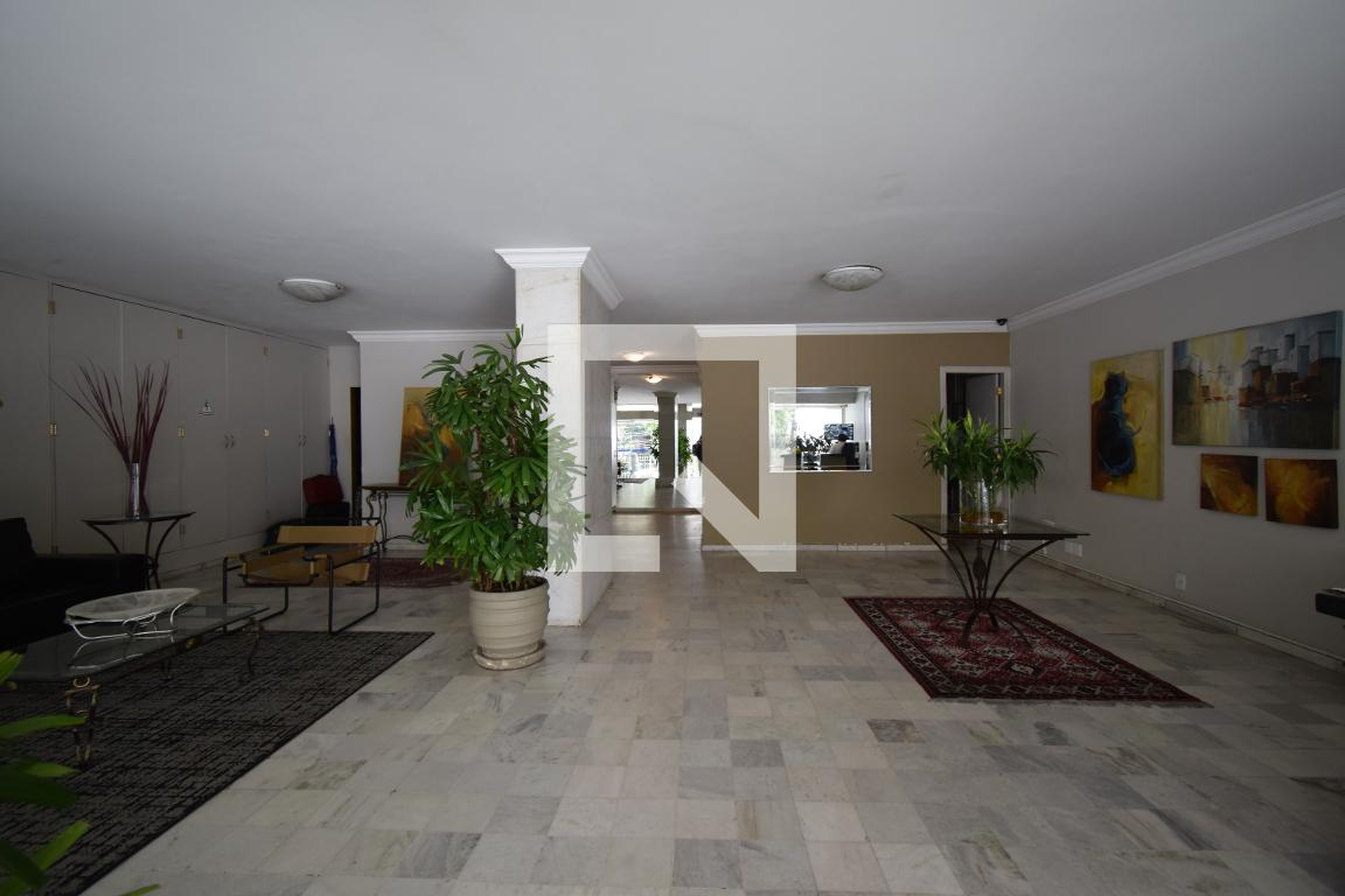 Hall social - Edifício Márcio Gilberto Bernardes Nory