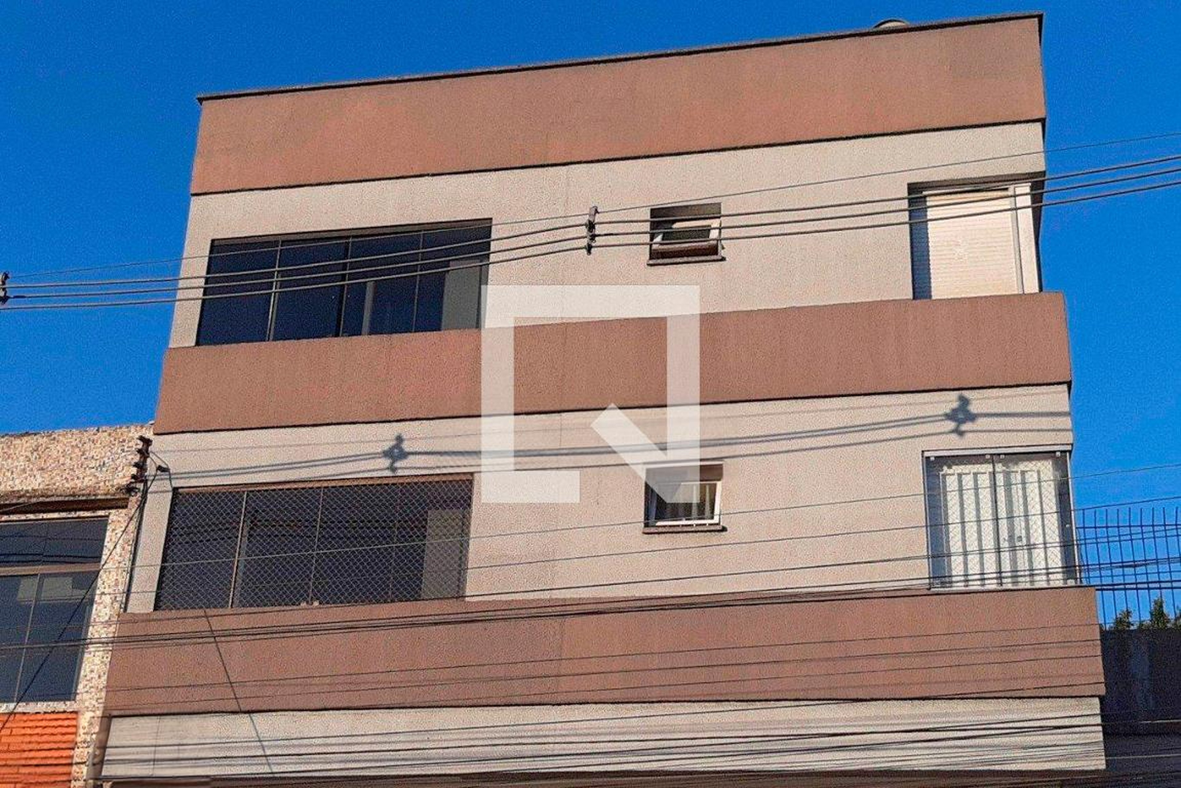 Fachada Condomínio em Avenida Bento Gonçalves, 970