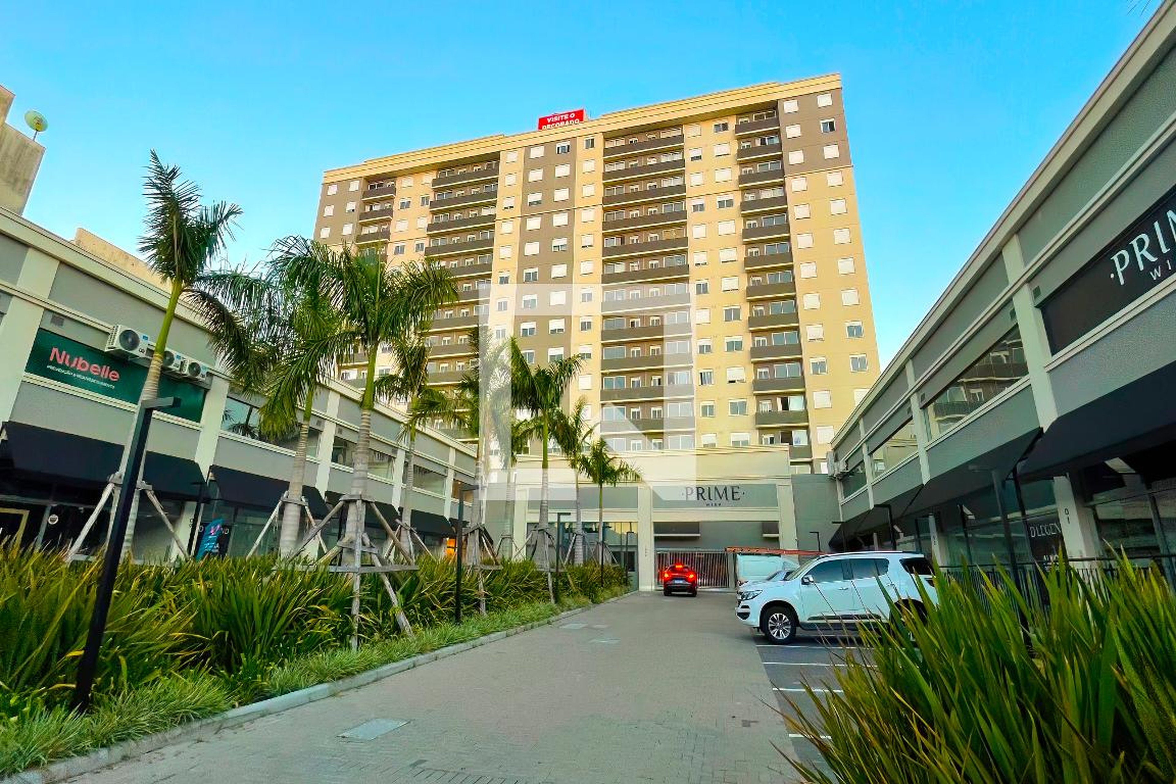 Fachada Condomínio em Avenida Ceará, 1664