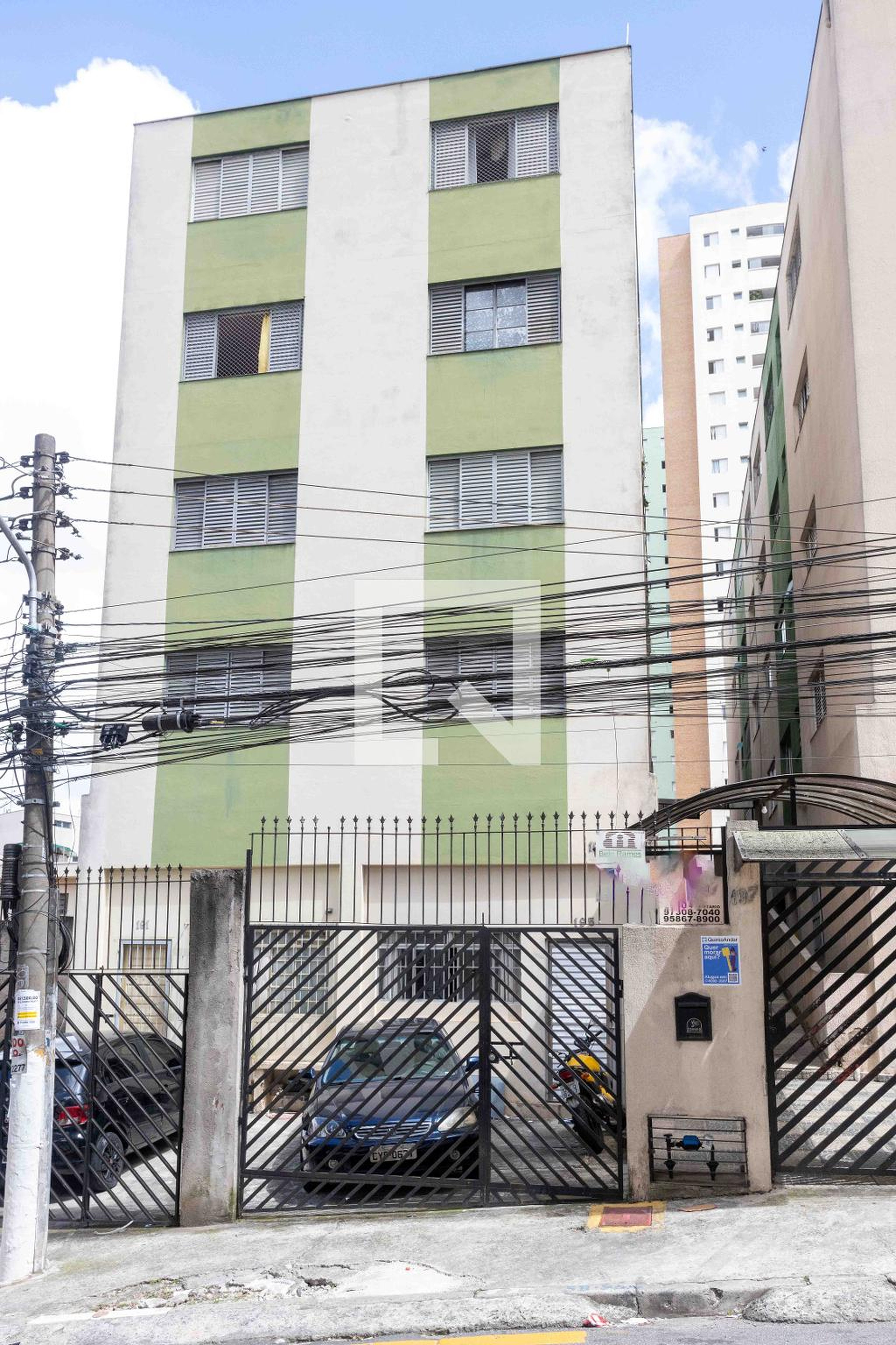 Fachada do Prédio Residencial das Flores