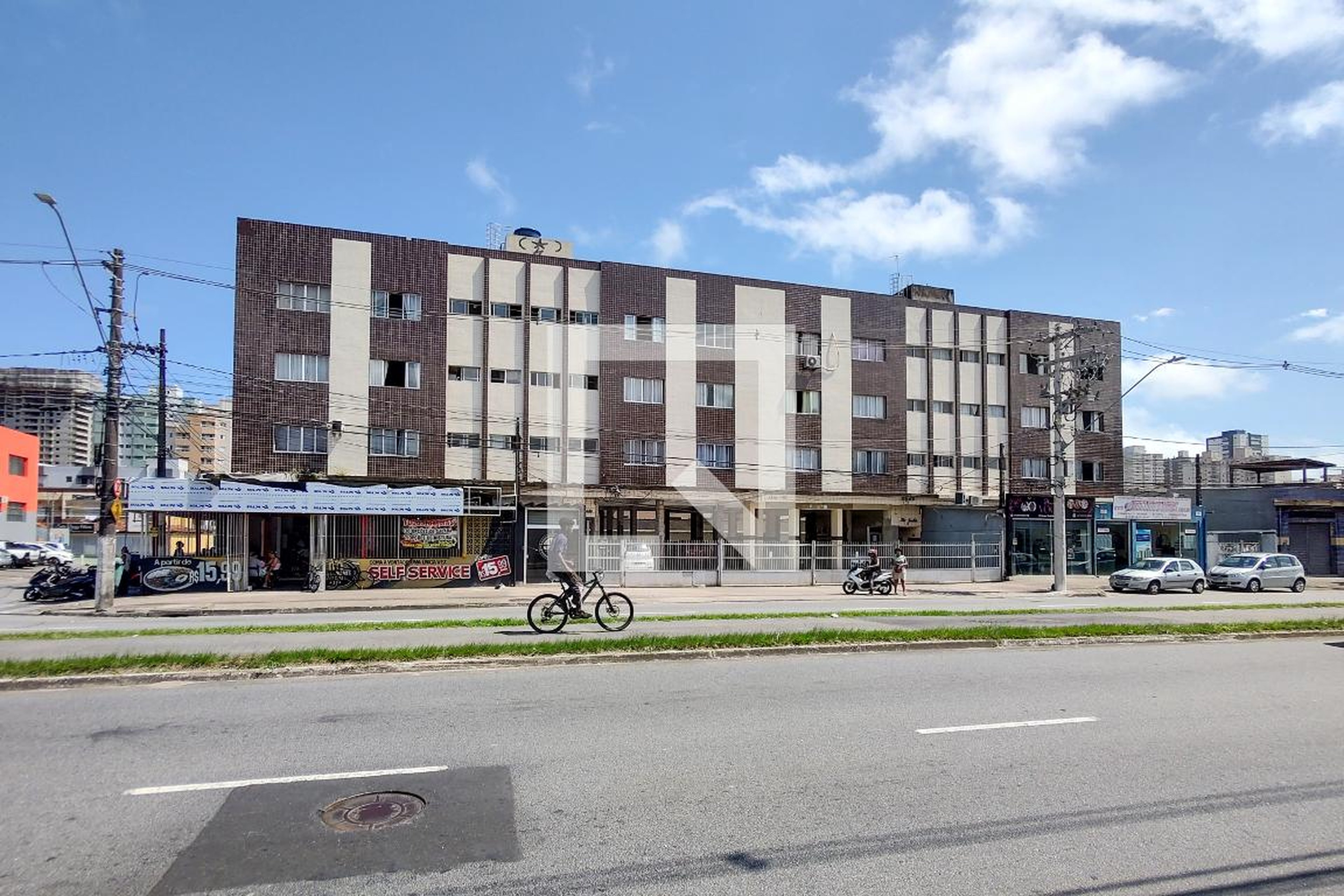 Fachada do Prédio Edifício Santa Efigênia