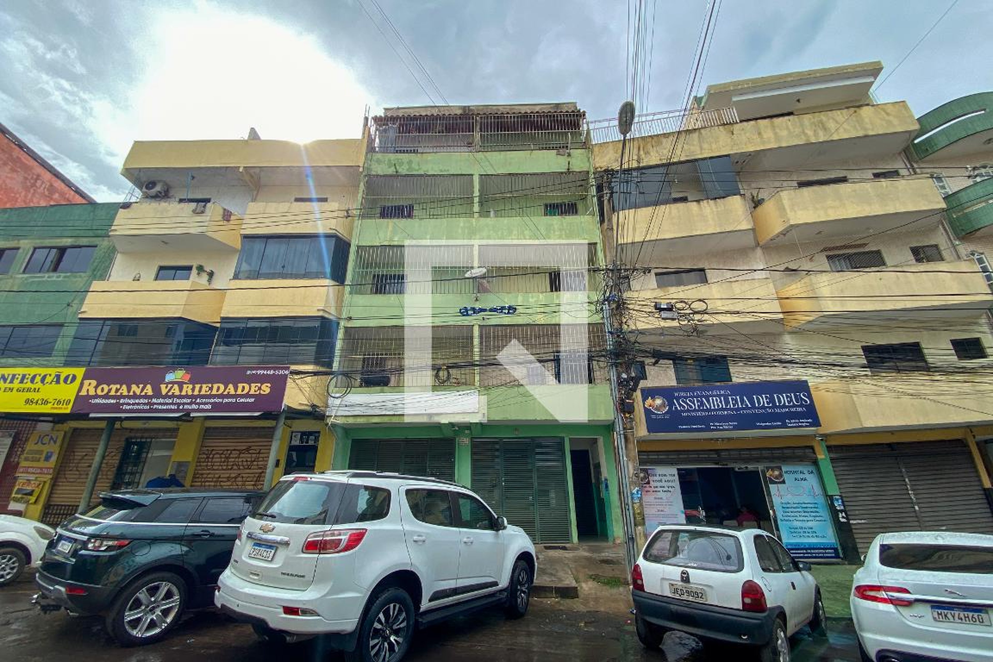 Fachada Condomínio em GUARÁ II/POLO DE MODAS RUA 5 QE 40 LT 5, s/n