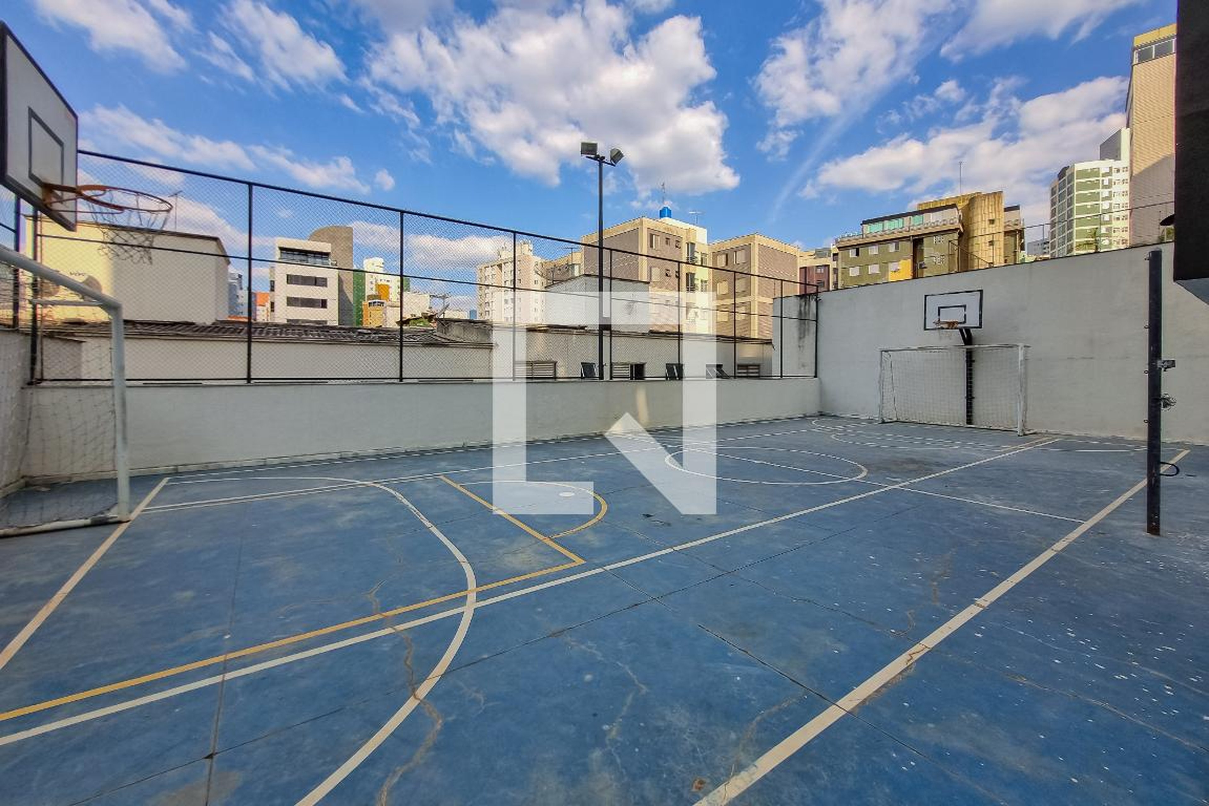 Quadra Esportiva - Edifício Dr. Paulo Leoncio