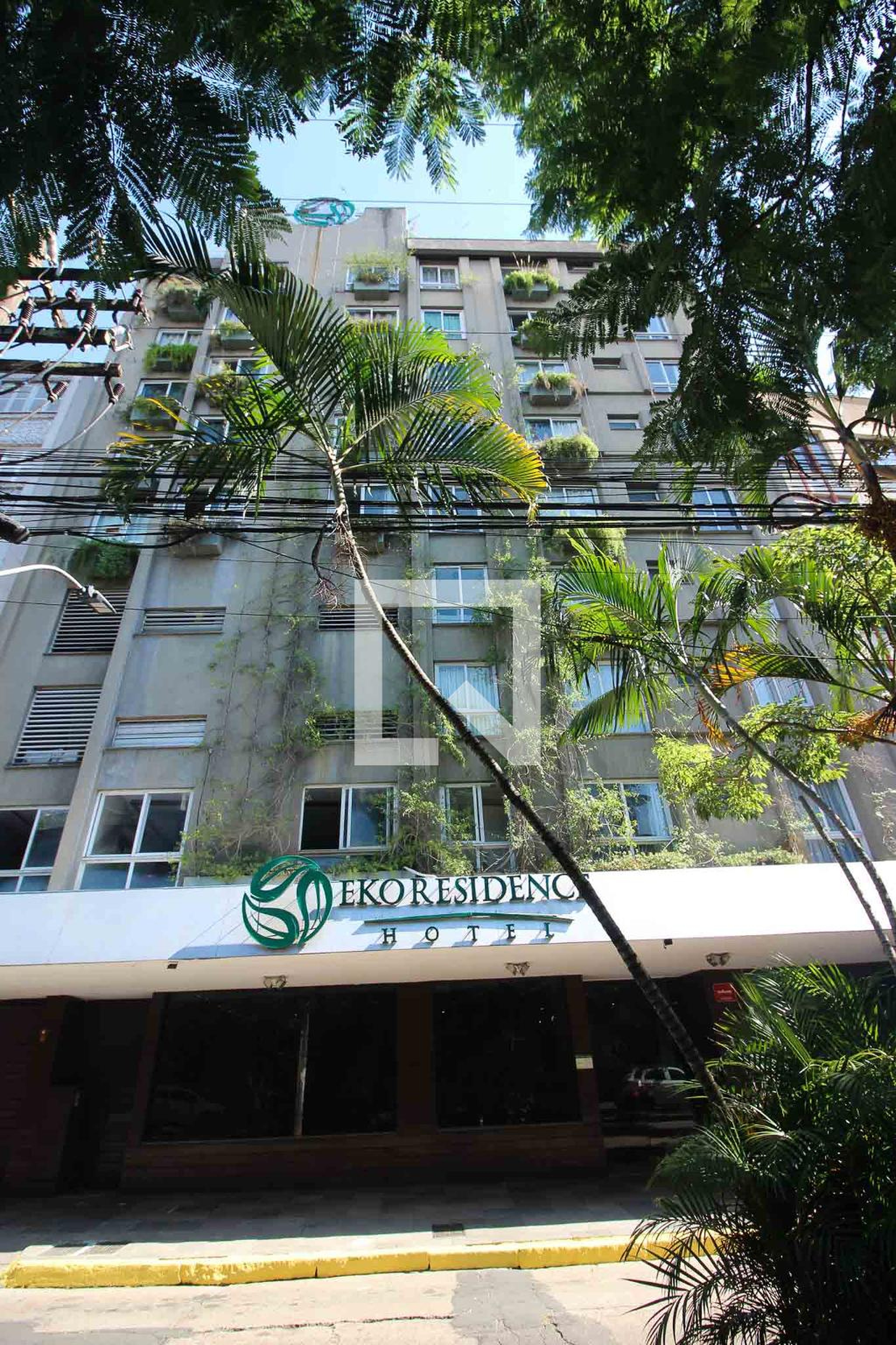 Fachada do Prédio Condomínio Eko Residence Hotel