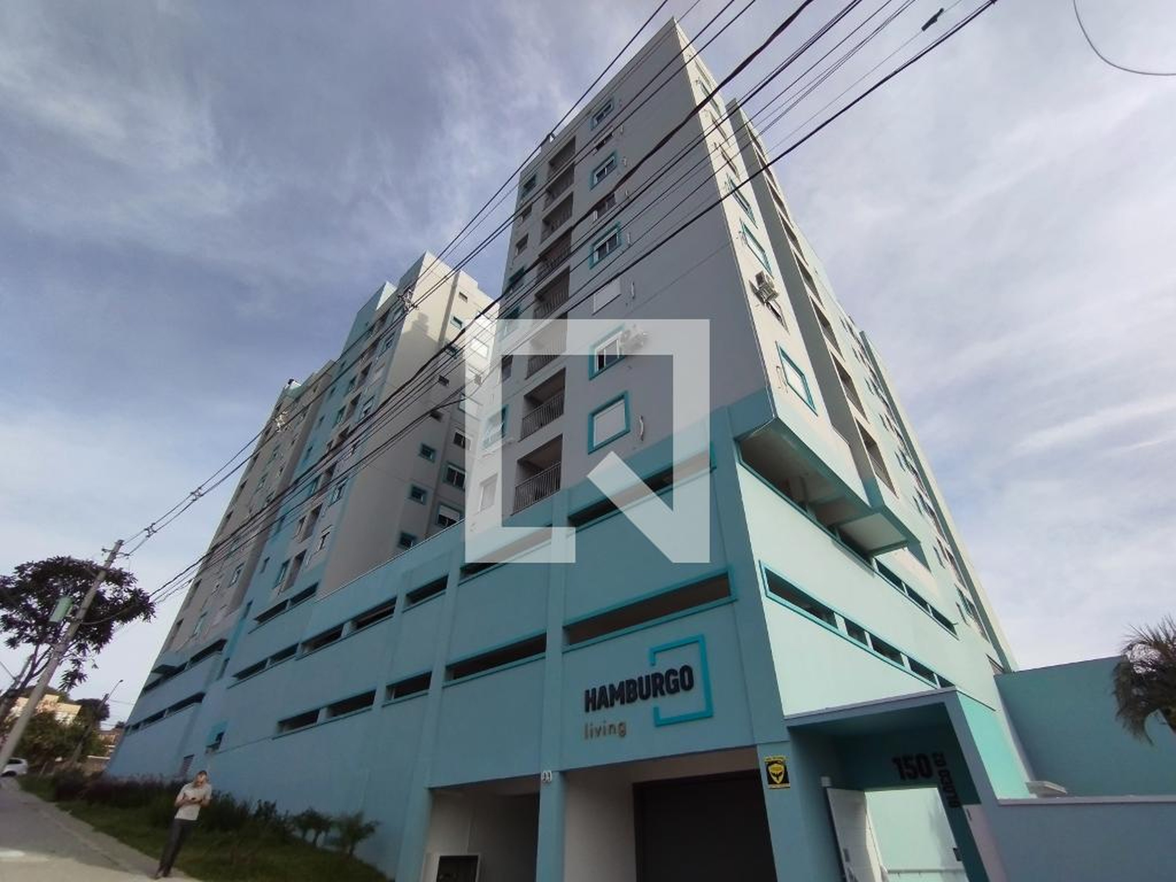 Fachada Condomínio em Rua São Luís Gonzaga, 150