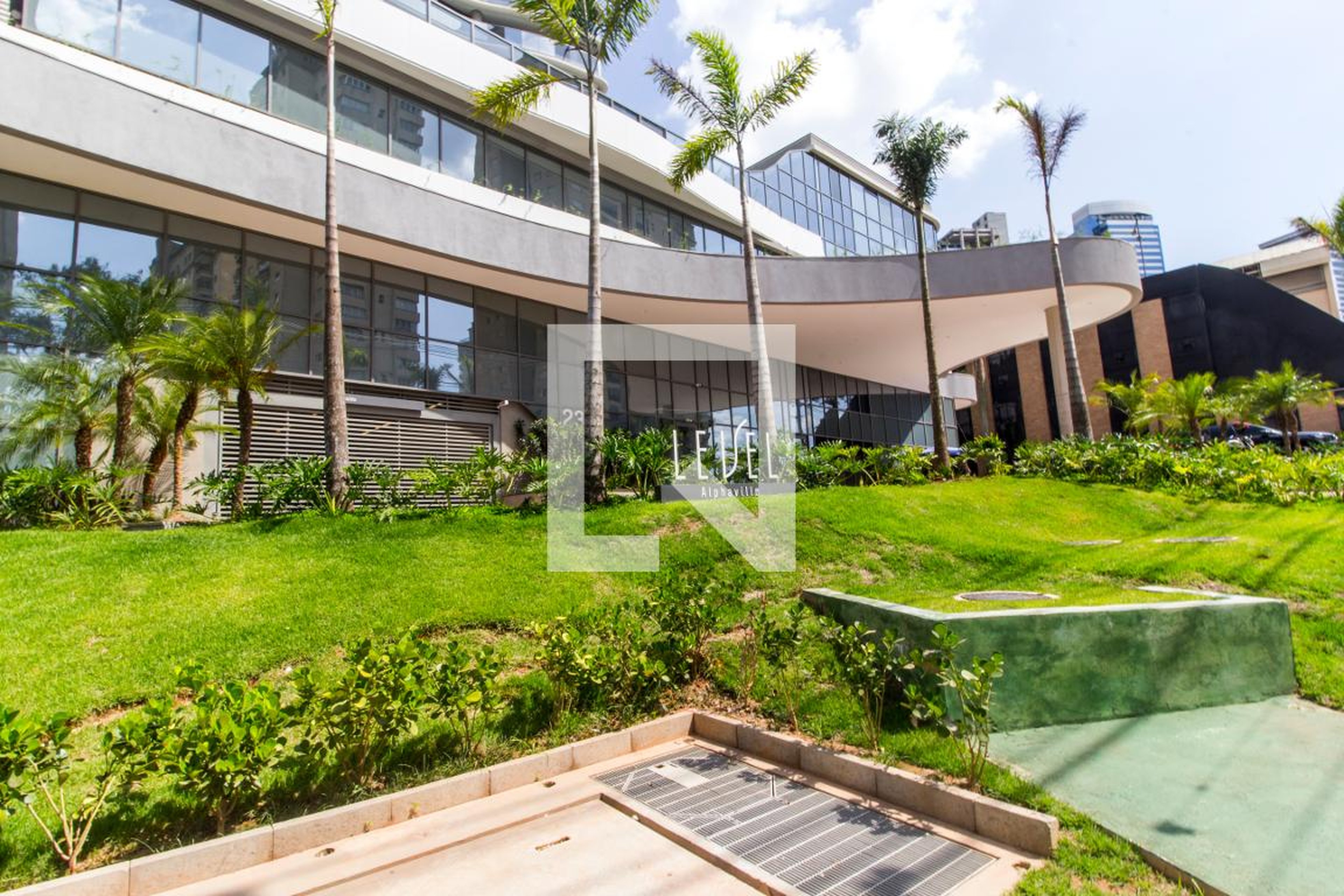 Fachada Condomínio Level Alphaville