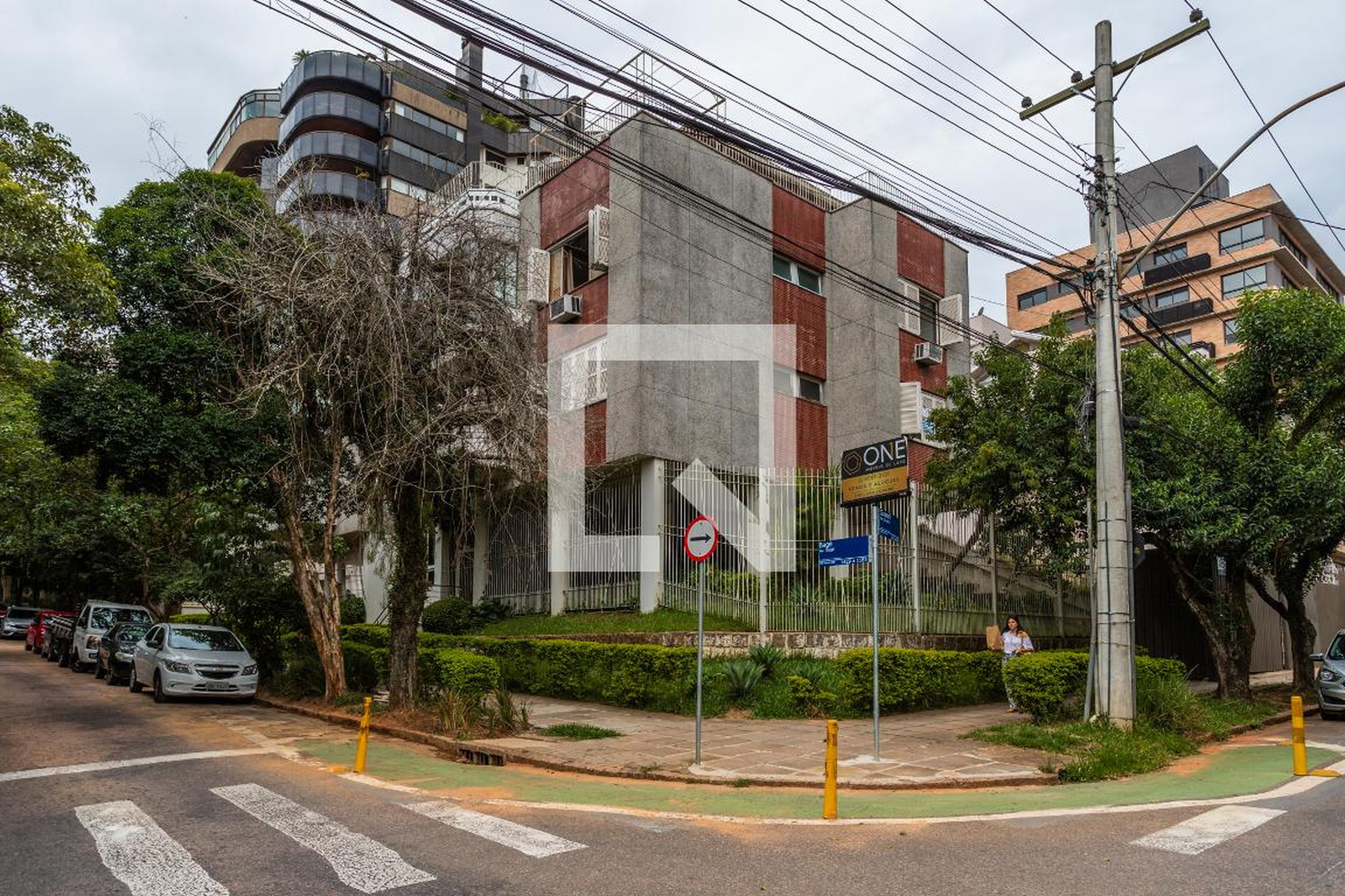 Fachada Condomínio em Avenida Bagé, 1163