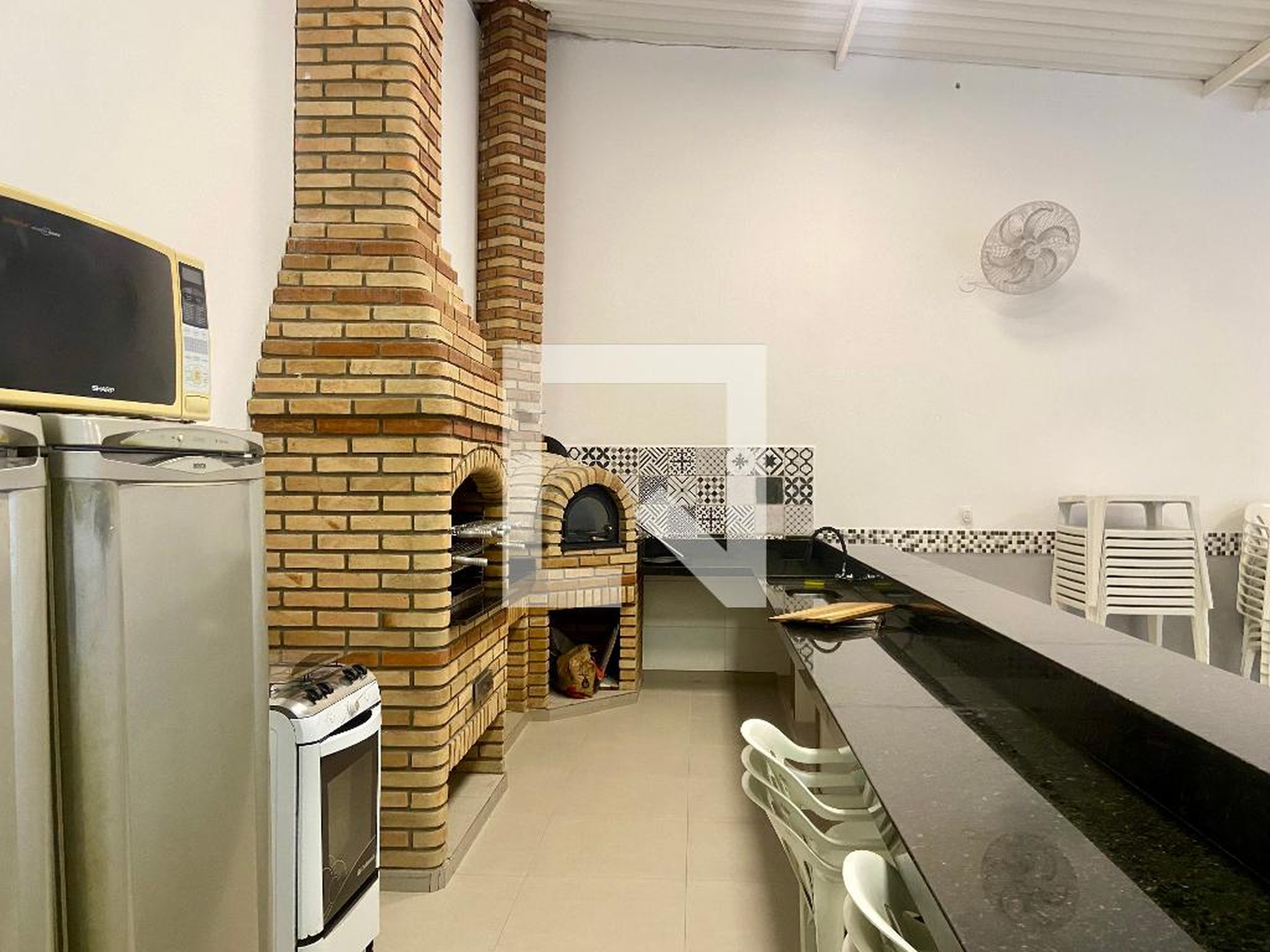 Churrasqueira - Edificio  villa casteli