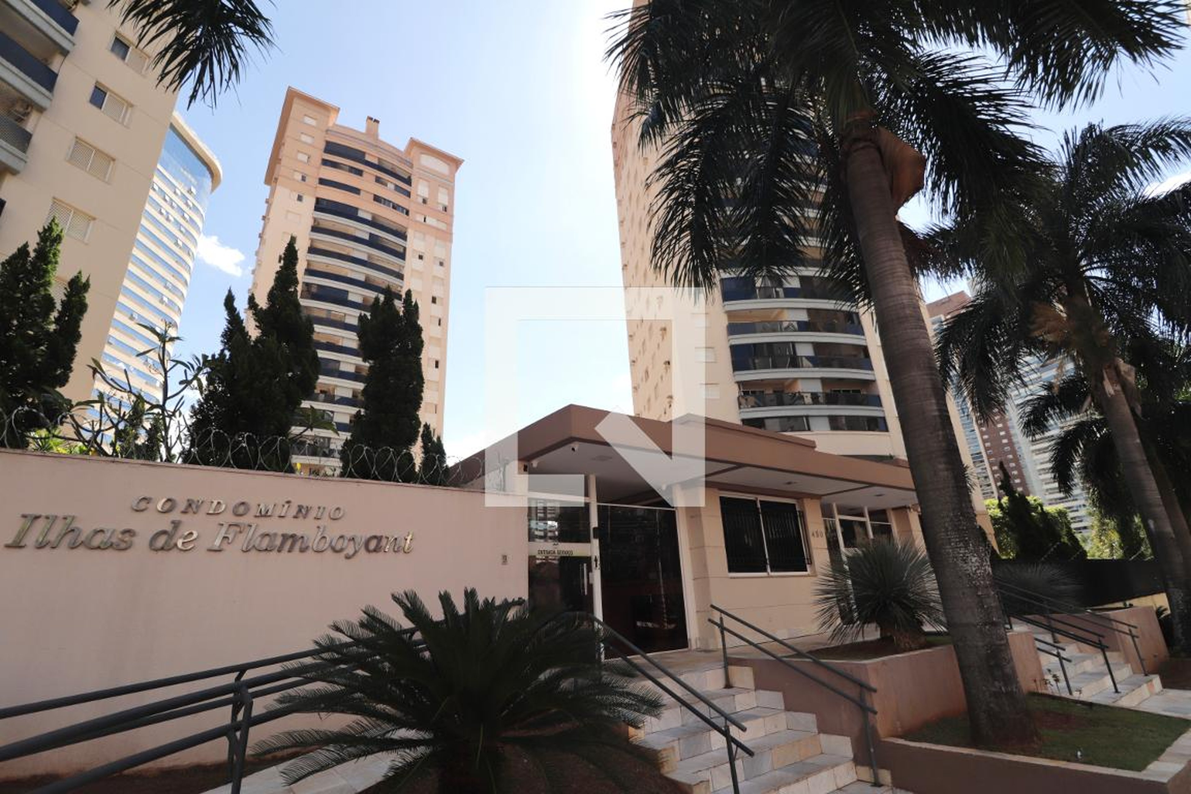 Fachada Condomínio Ilhas de Flamboyant