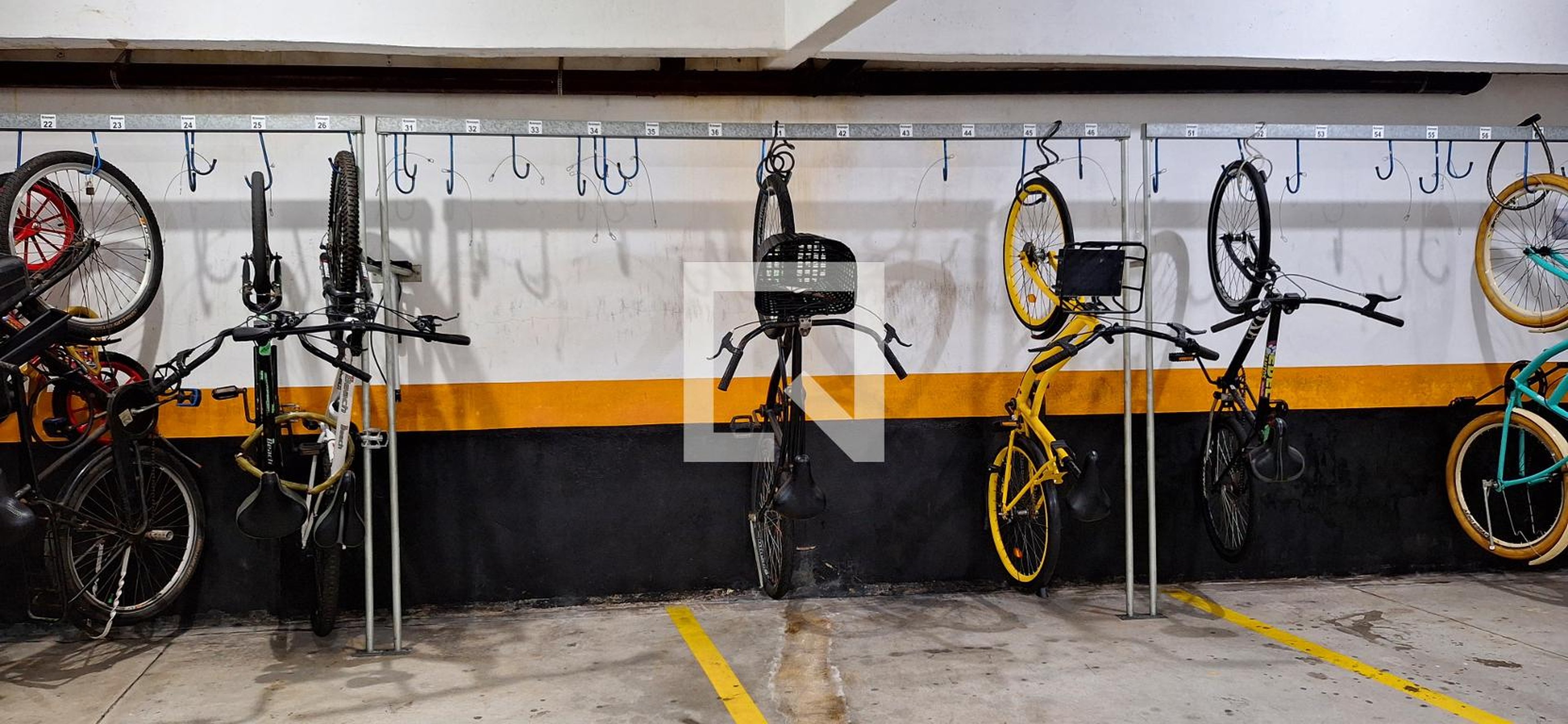 Bicicletario - Residencial Michelangelo di Lodovico  Credlar Construtora