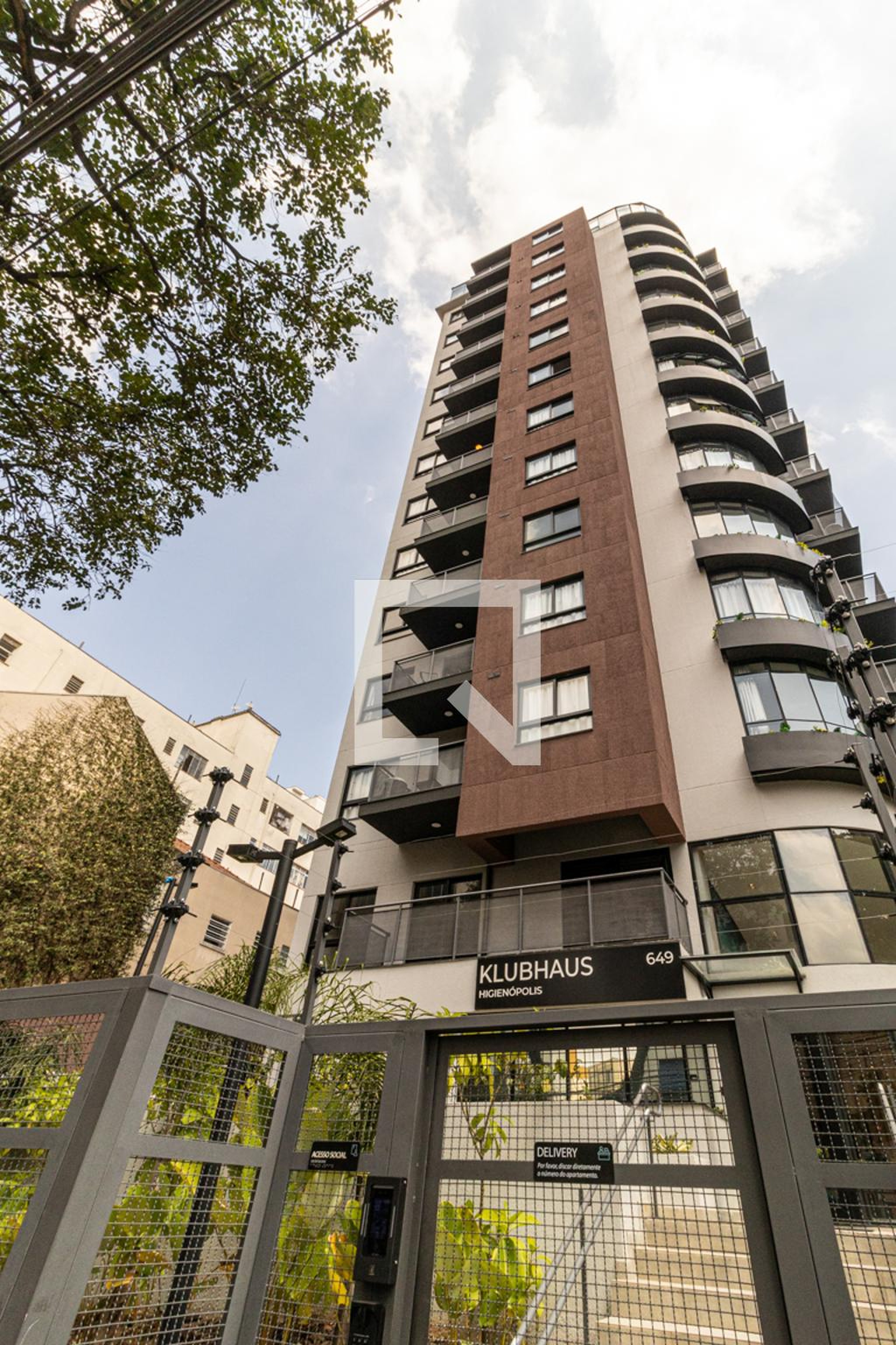 Fachada Condomínio KlubHaus Higienópolis