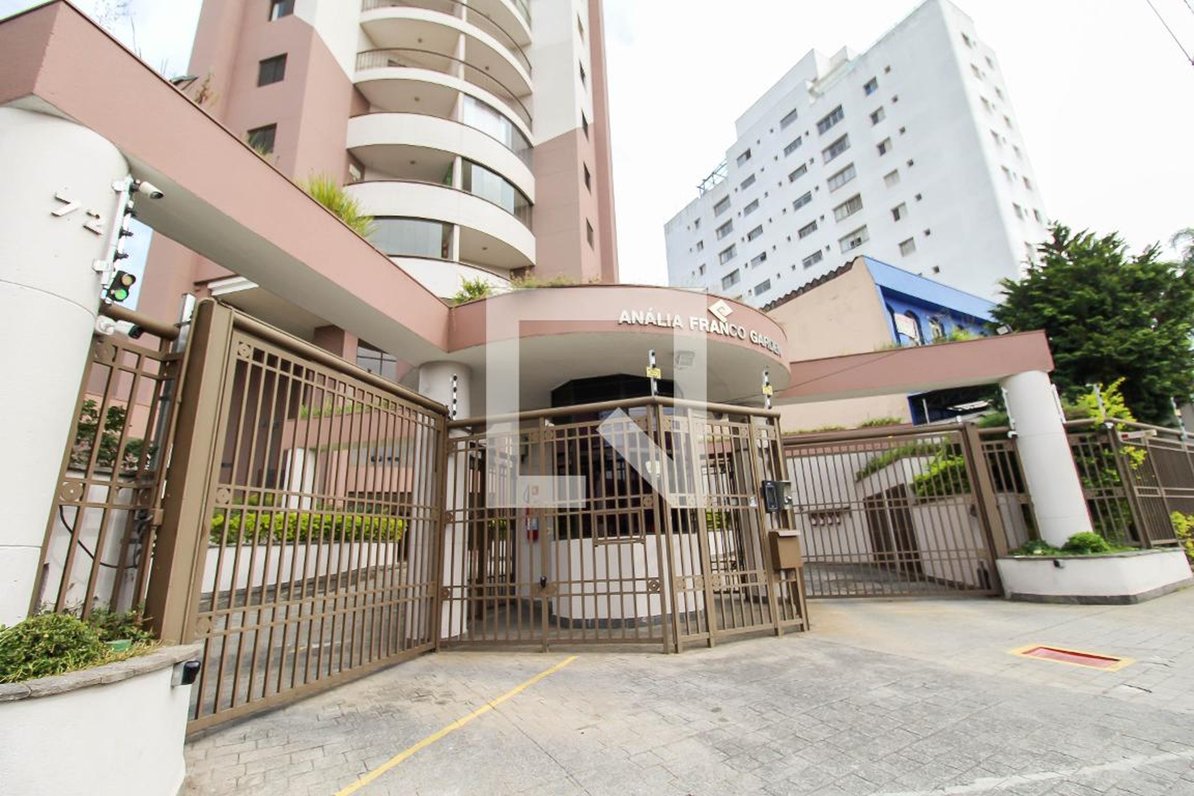 fachada do Prédio Edifício Anália Franco Garden