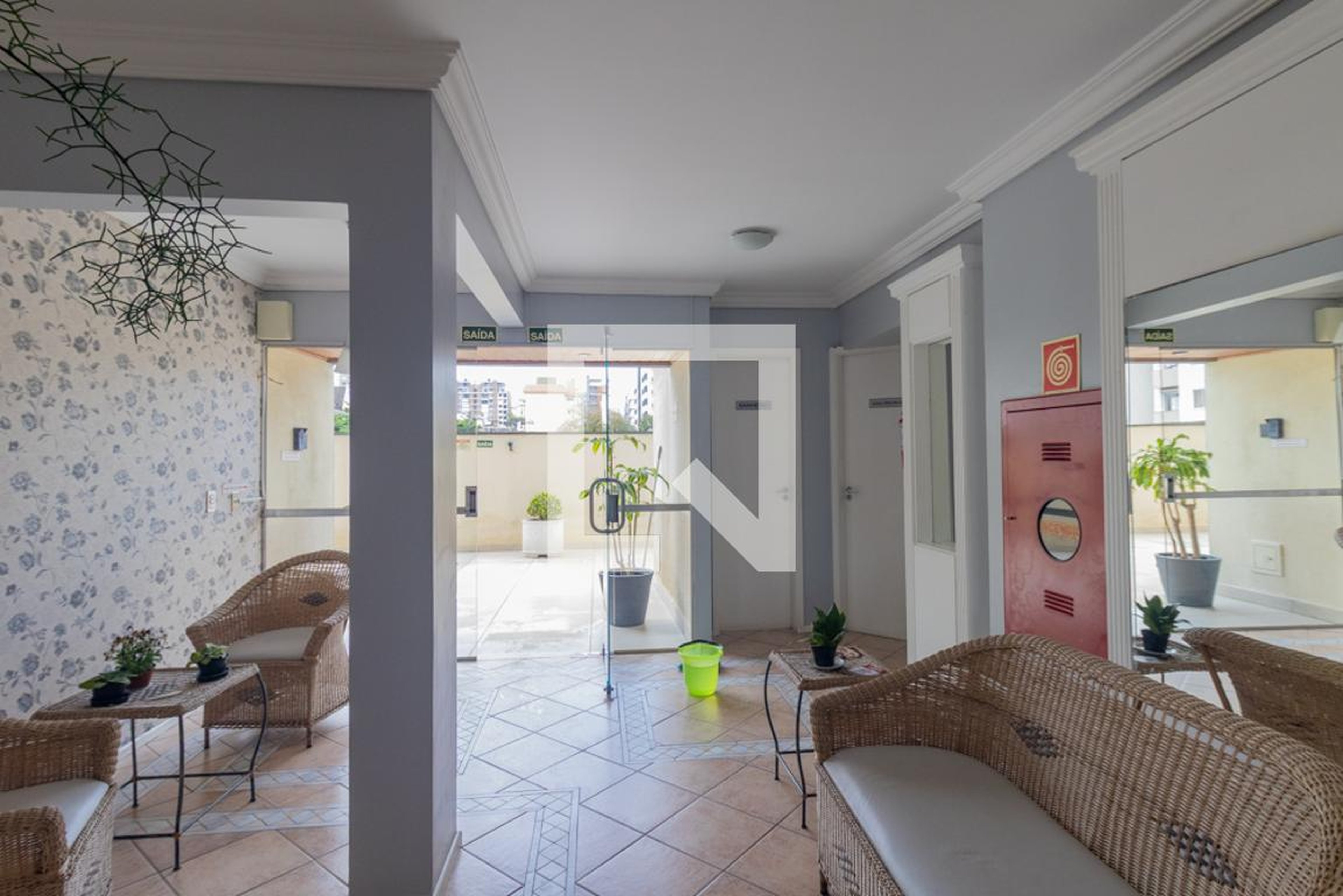 Hall de entrada - Residencial Cardiff