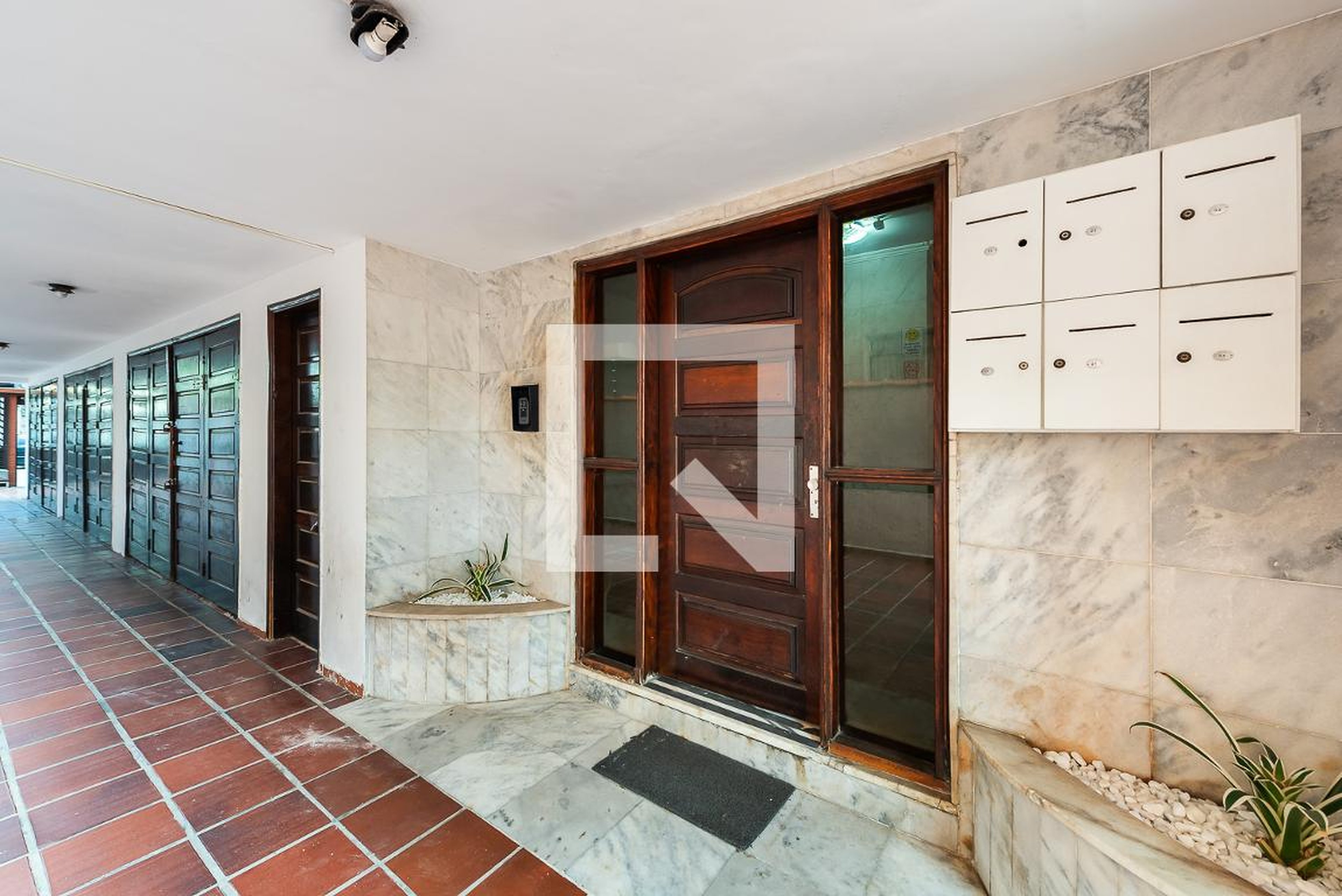 Hall de entrada - Edifício Santa Rita