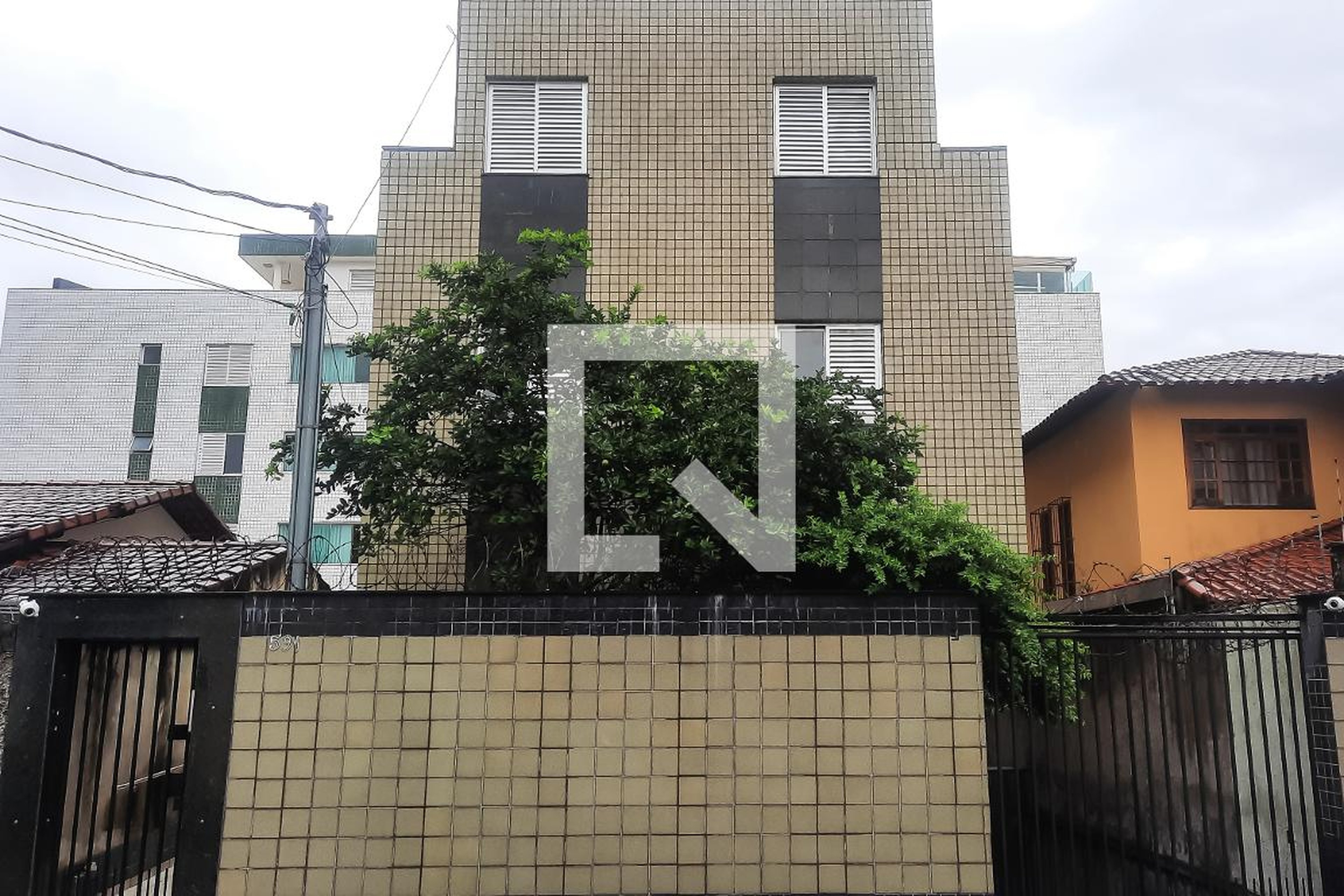 Fachada Condomínio em Rua Humaitá, 591