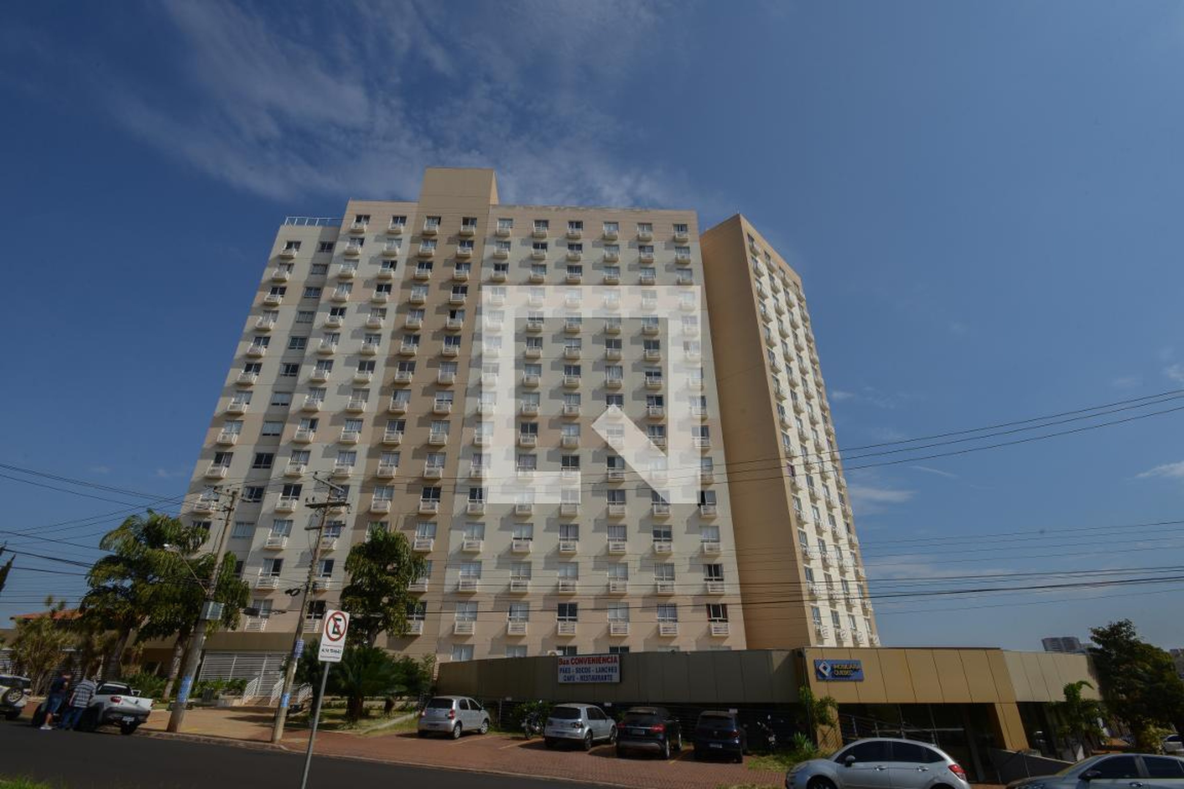 Fachada do Prédio Condomínio The Spot