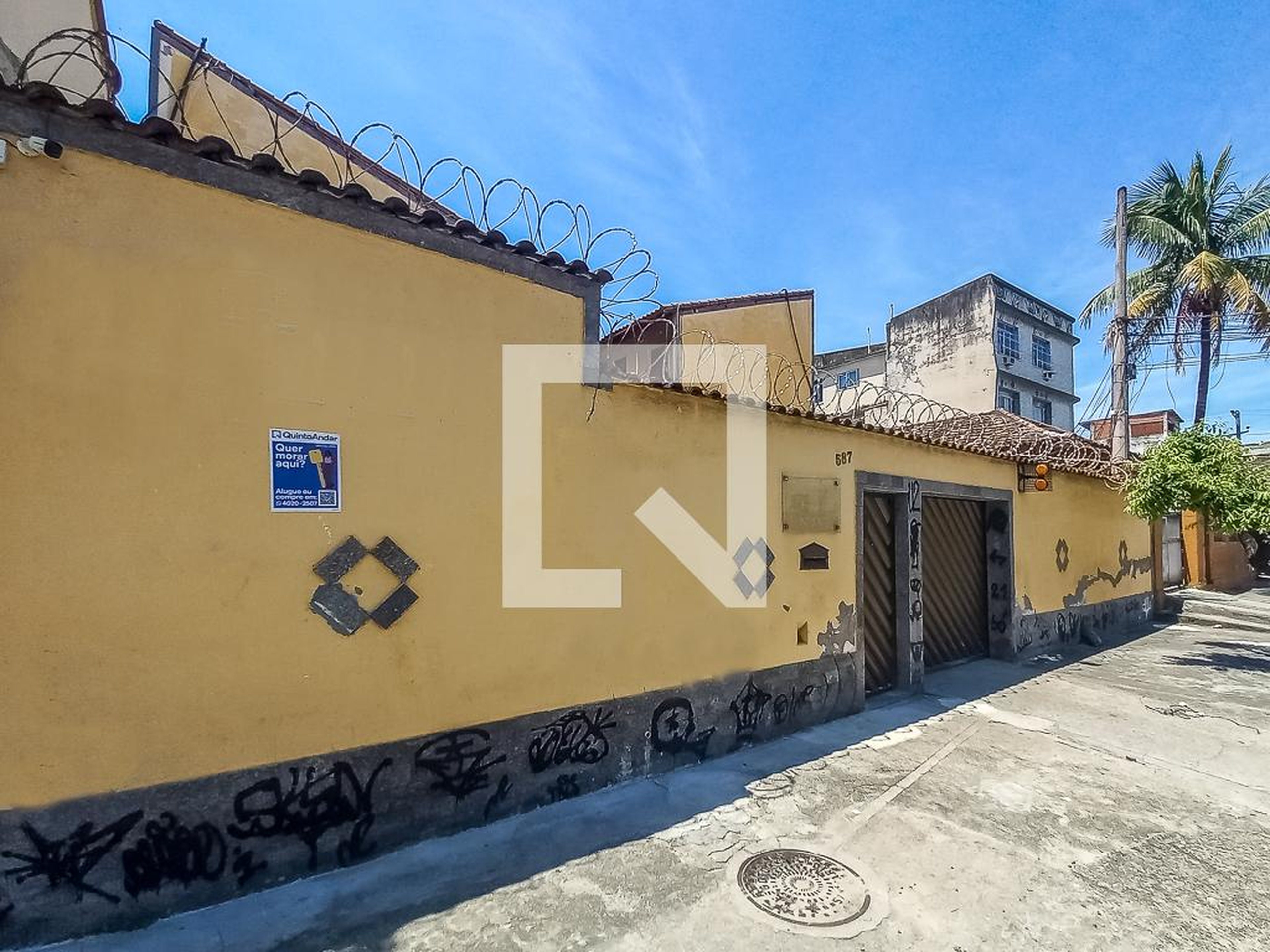 Fachada do Condomínio Condomínio Casas dos Coqueiros