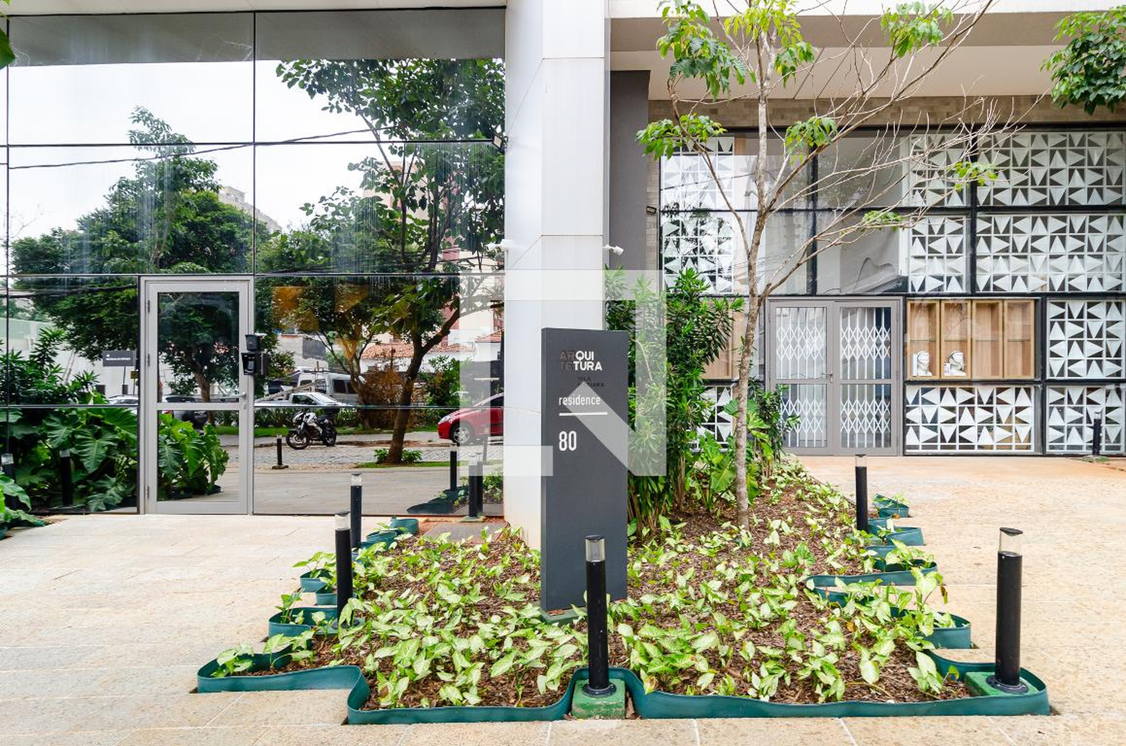 Fachada Condomínio Arte e Arquitetura Vila Mariana