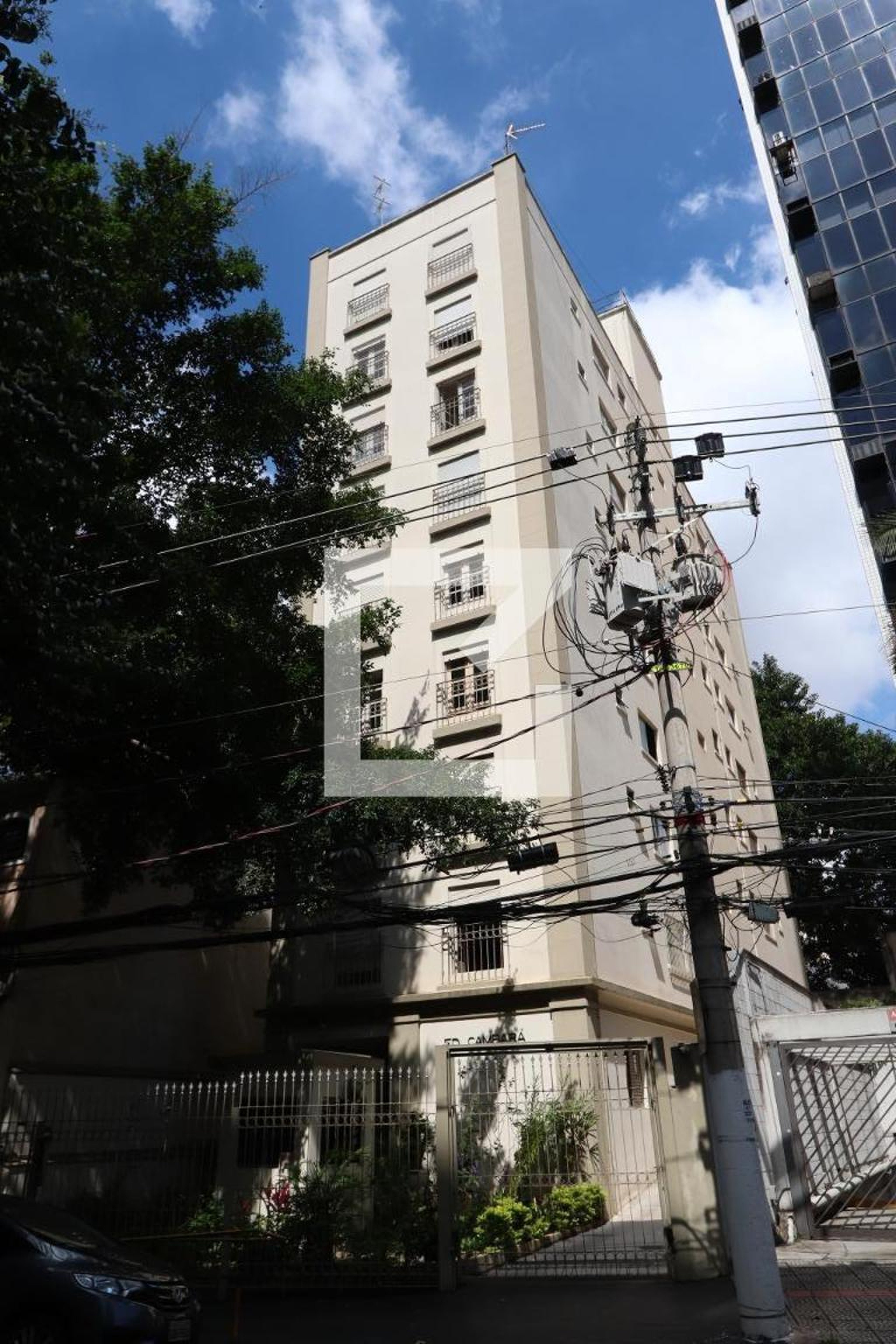 Fachada do Prédio Edifício Cambará