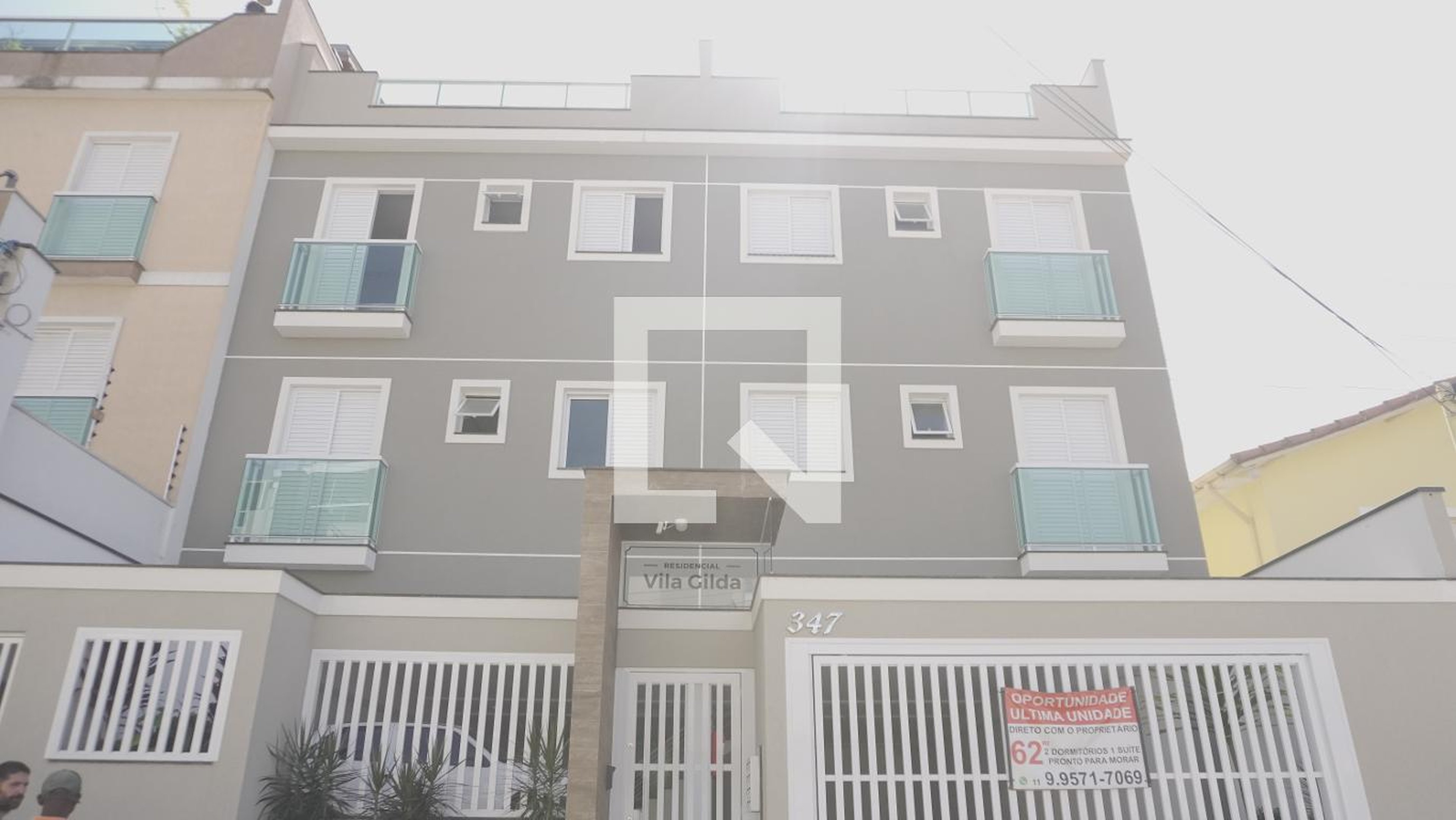Fachada do Prédio Condomínio em Rua Guaporé, 347