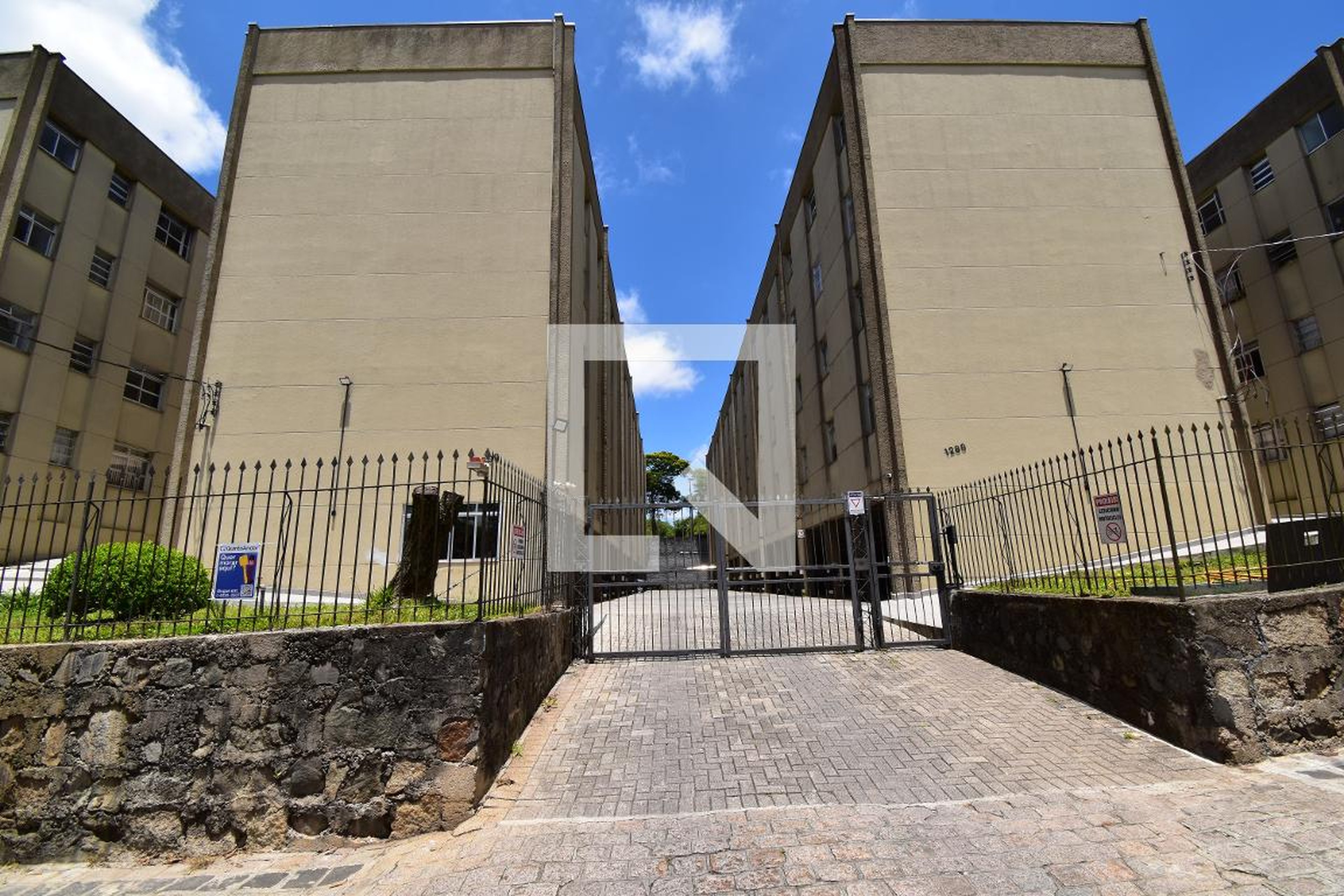 Fachada Condomínio Conjunto Habitacional Frei Orlando