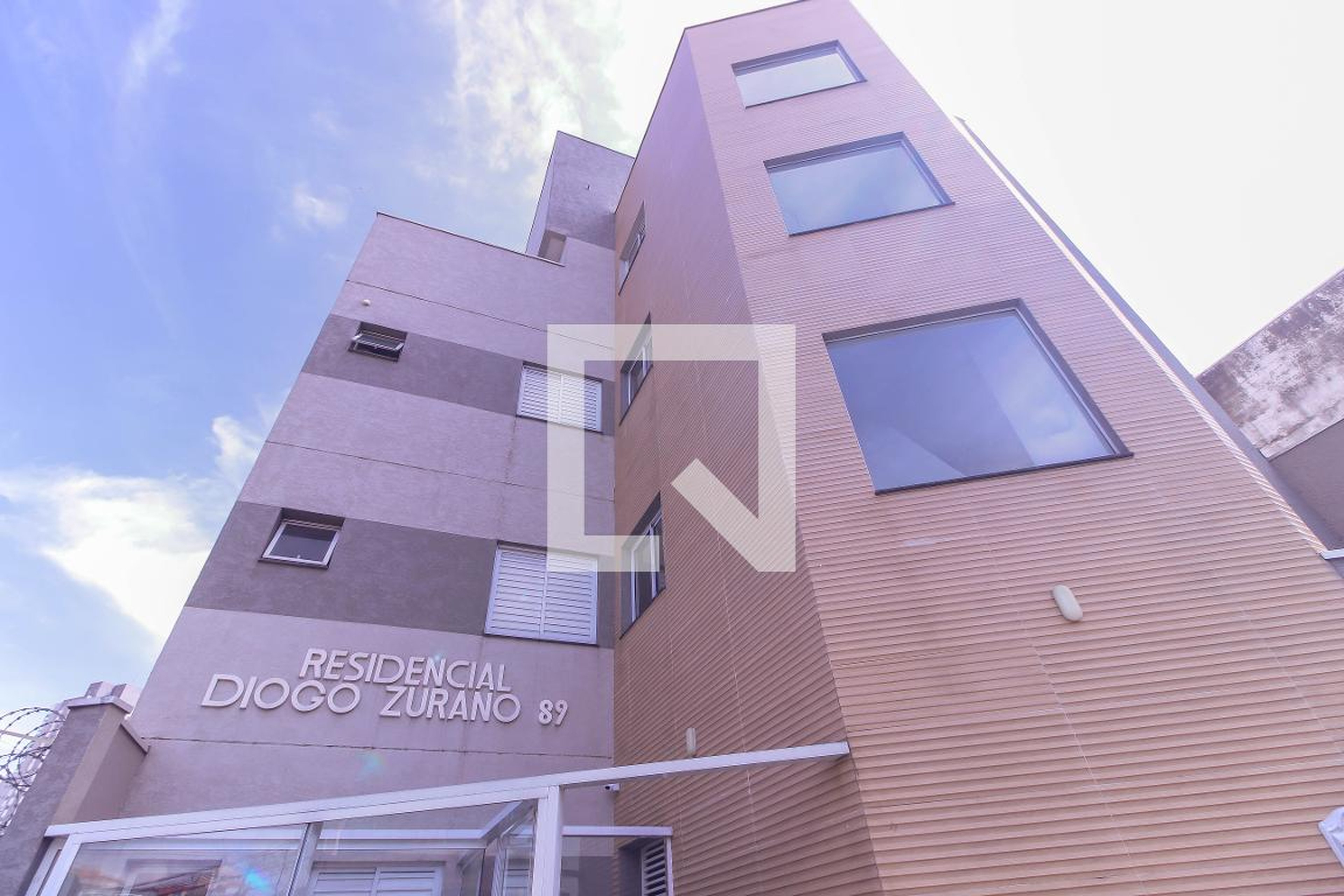 Fachada do Prédio Residencial Diogo Zurano