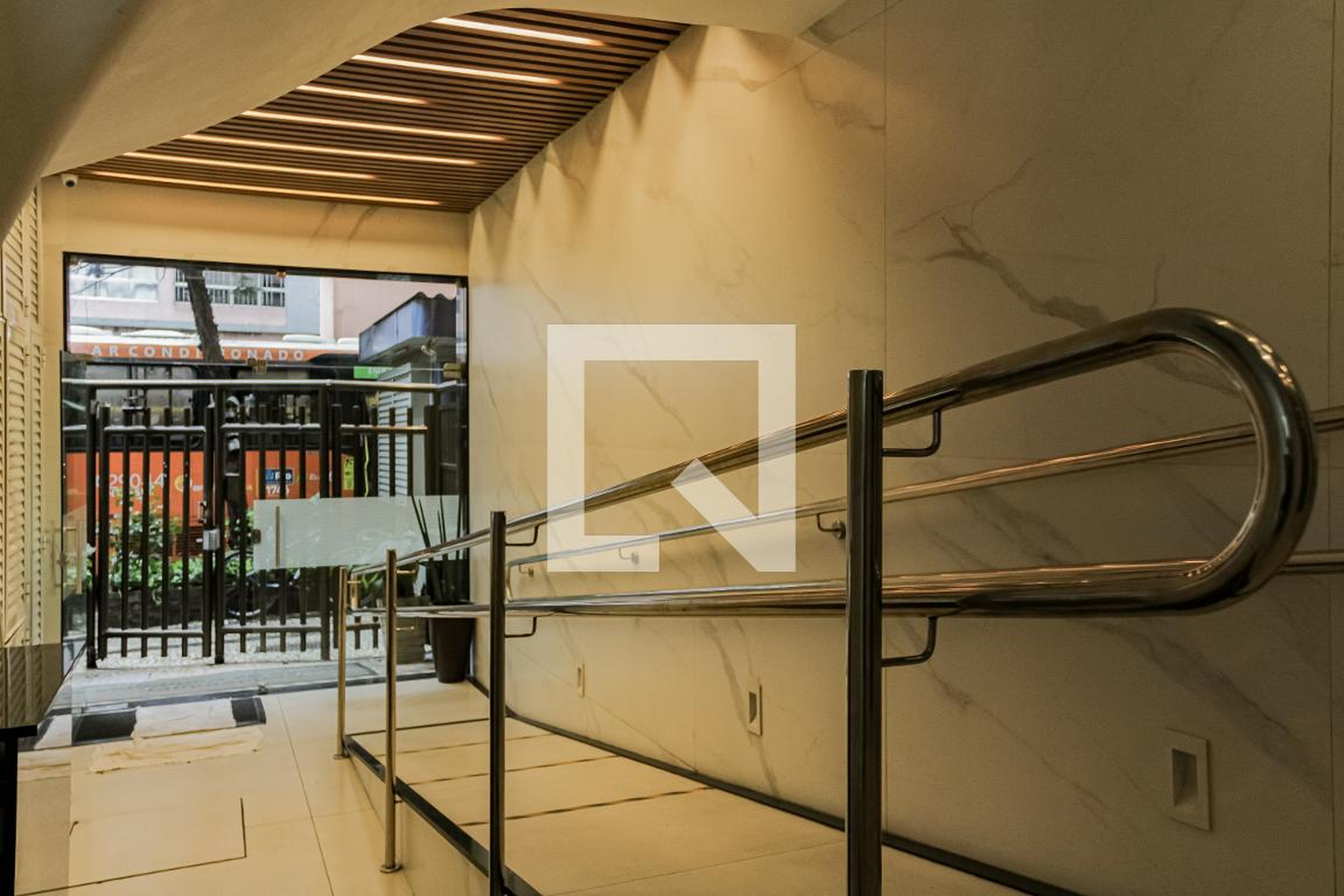 Hall de entrada - Edifício Barão de Campinas