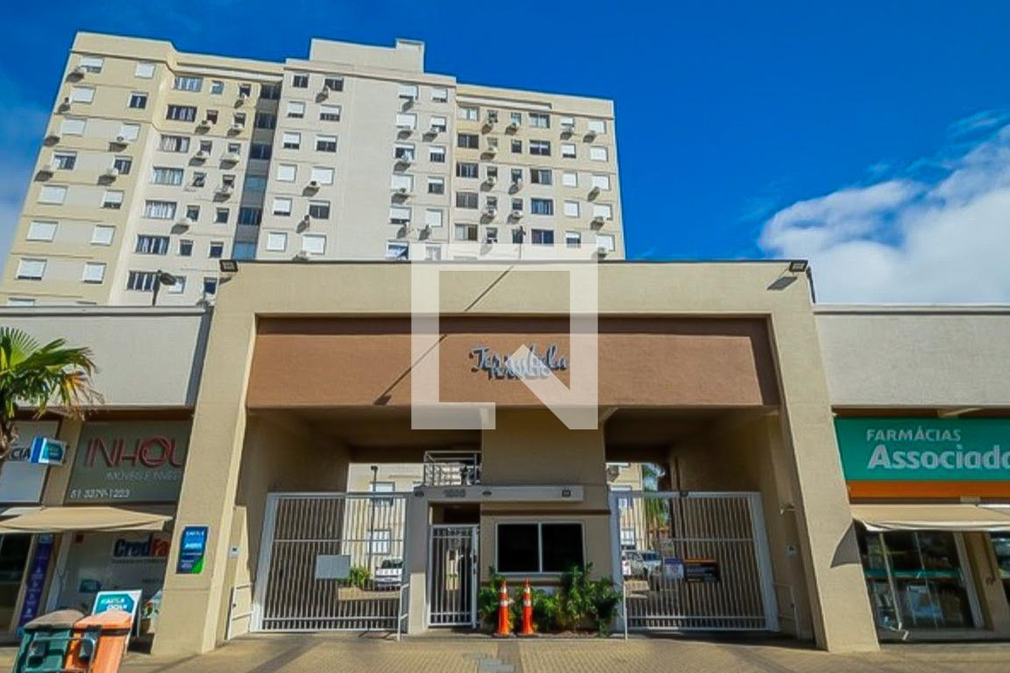 Fachada do condomínio Condomínio Terrabela Planalto