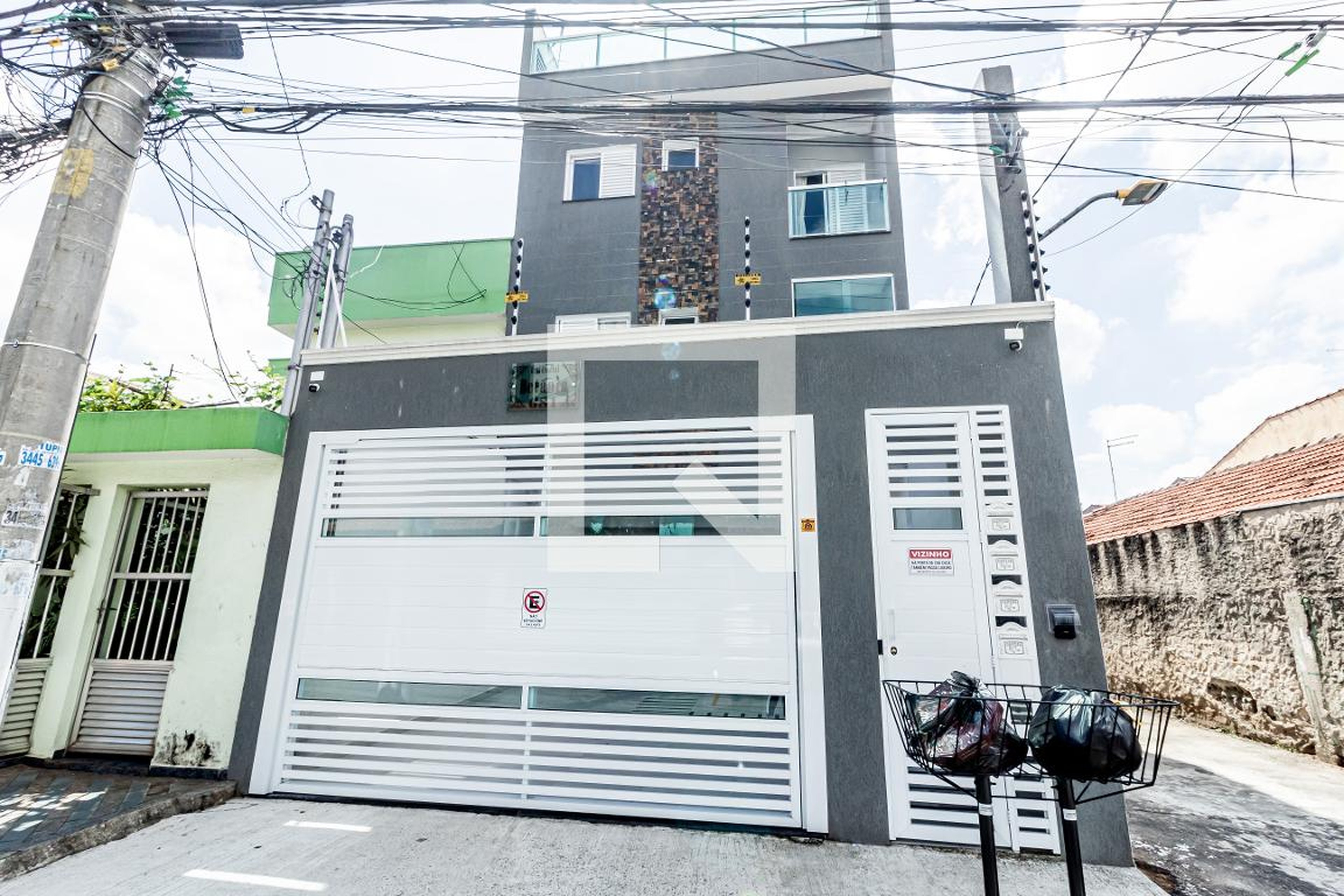 Fachada Condomínio em Rua Betânia, 681