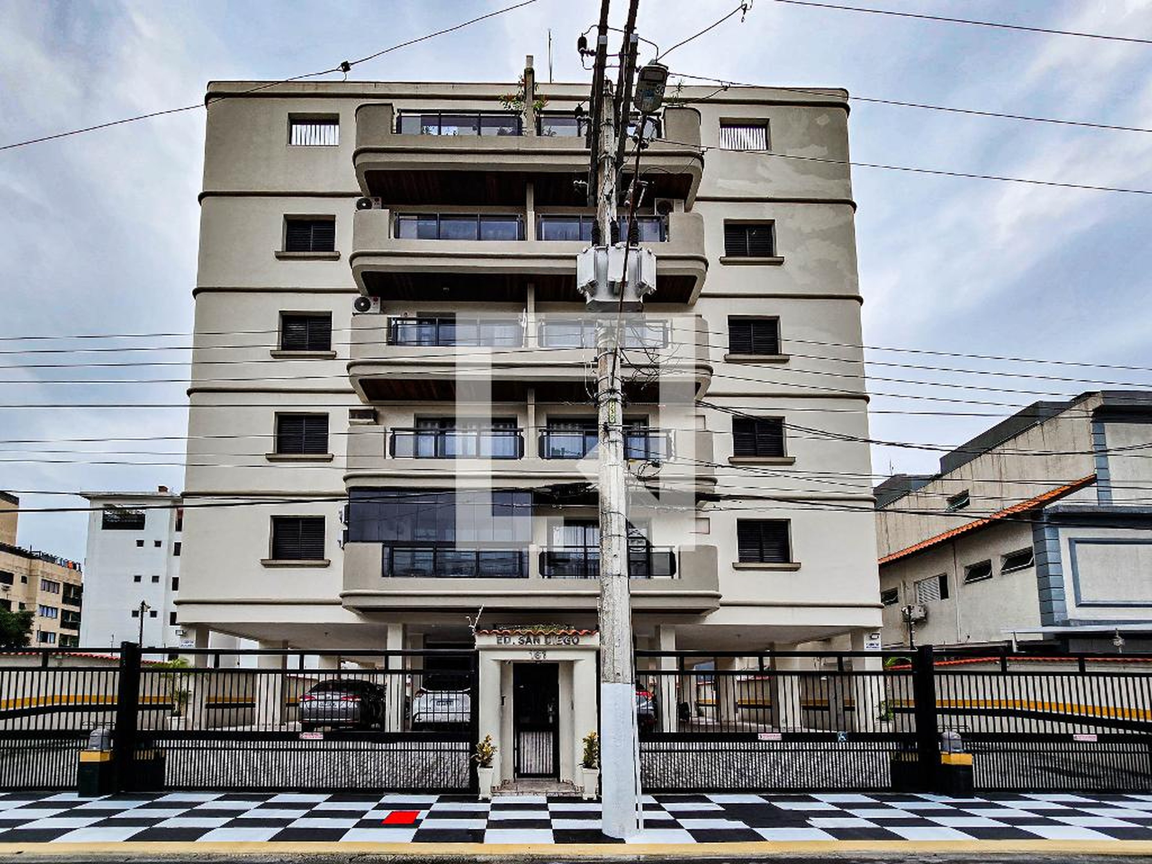 Fachada do Prédio Edifício San Diego