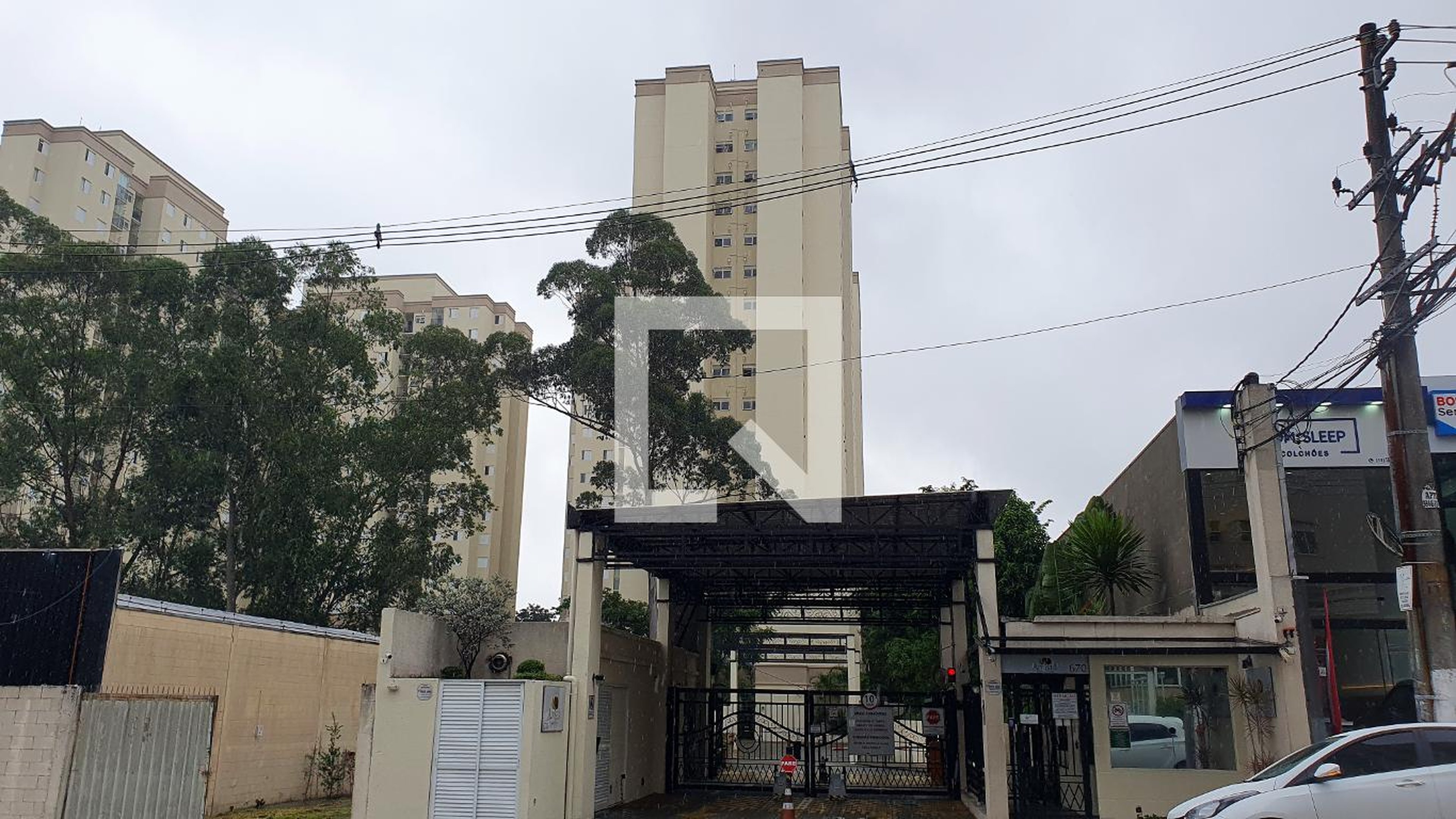 Fachada do Prédio Condomínio Amistá Bosque e Lazer